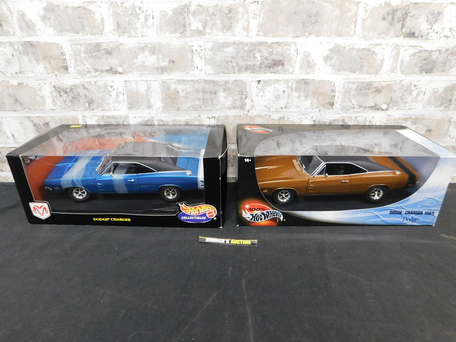 Lot of 2 Hot Wheels Dodge Charger 1:18 Scale Die-Cast (1 of 4)