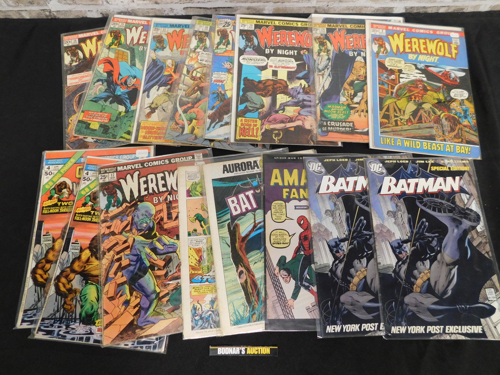 Short Box of Comics including 1970's Marvel (1 of 4)