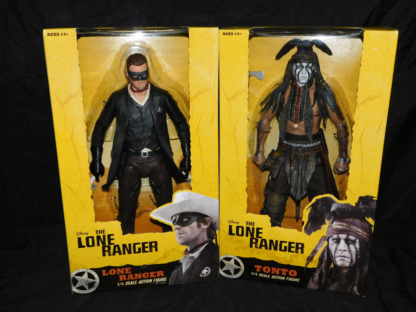 Neca The Lone Ranger and Tonto 1/4 Scale Action Figures (1 of 7)