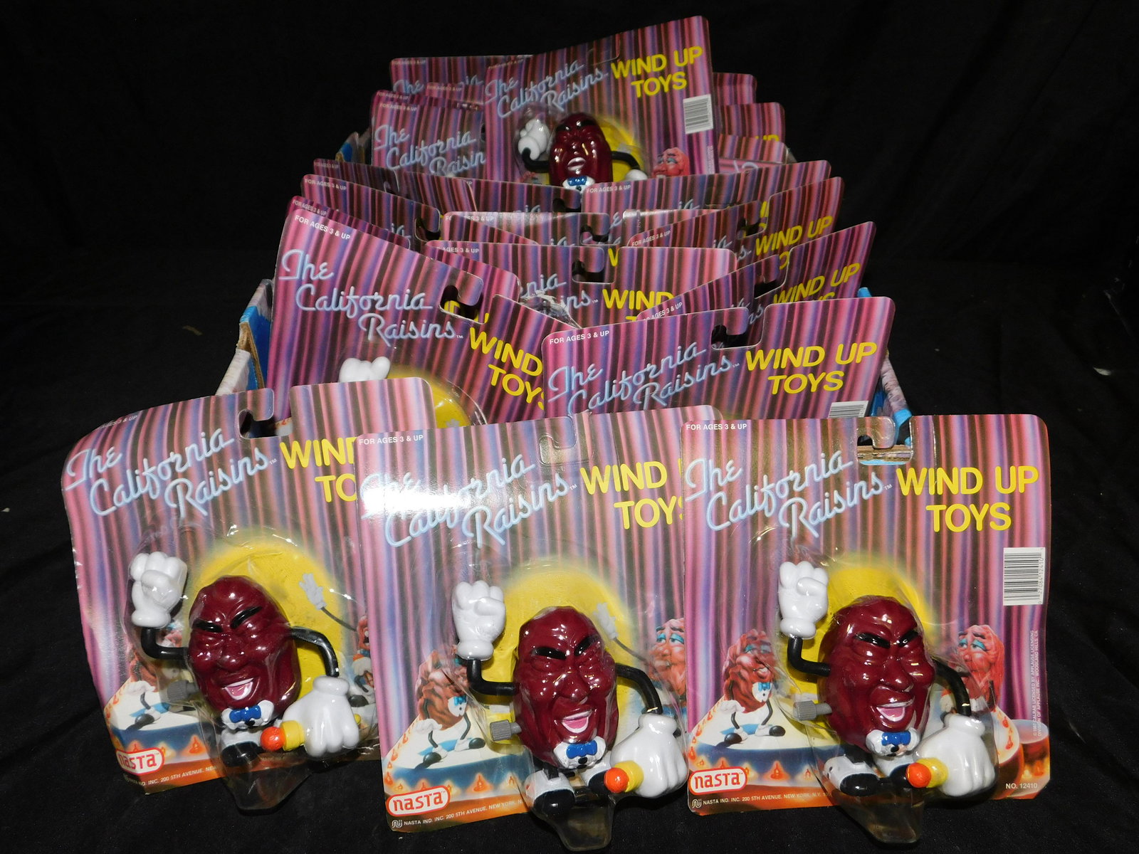 Group Lot of California Raisins Wind Up Toys (1 of 4)