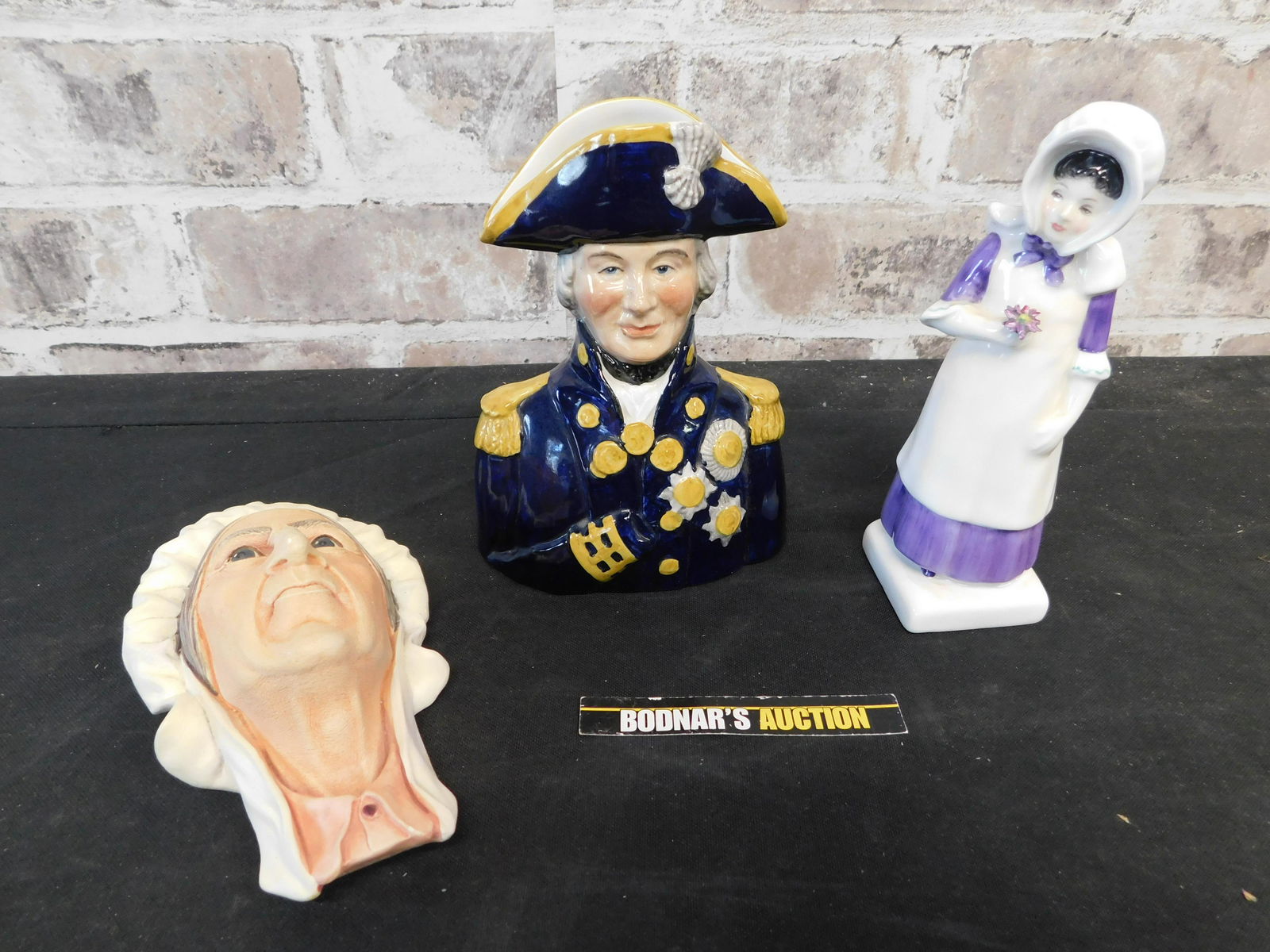 Lot of 3 English Ceramic Figurines (1 of 8)