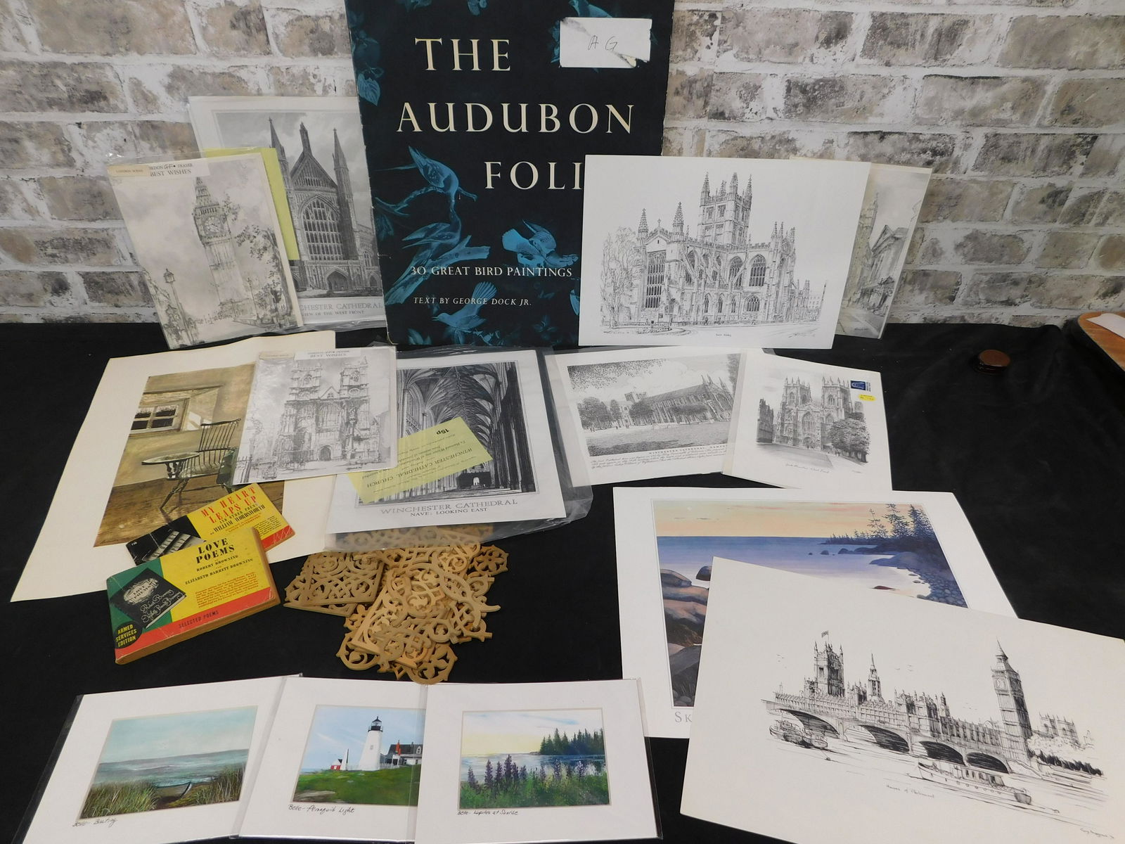 Lot of Art including English Points of Interest in (1 of 9)