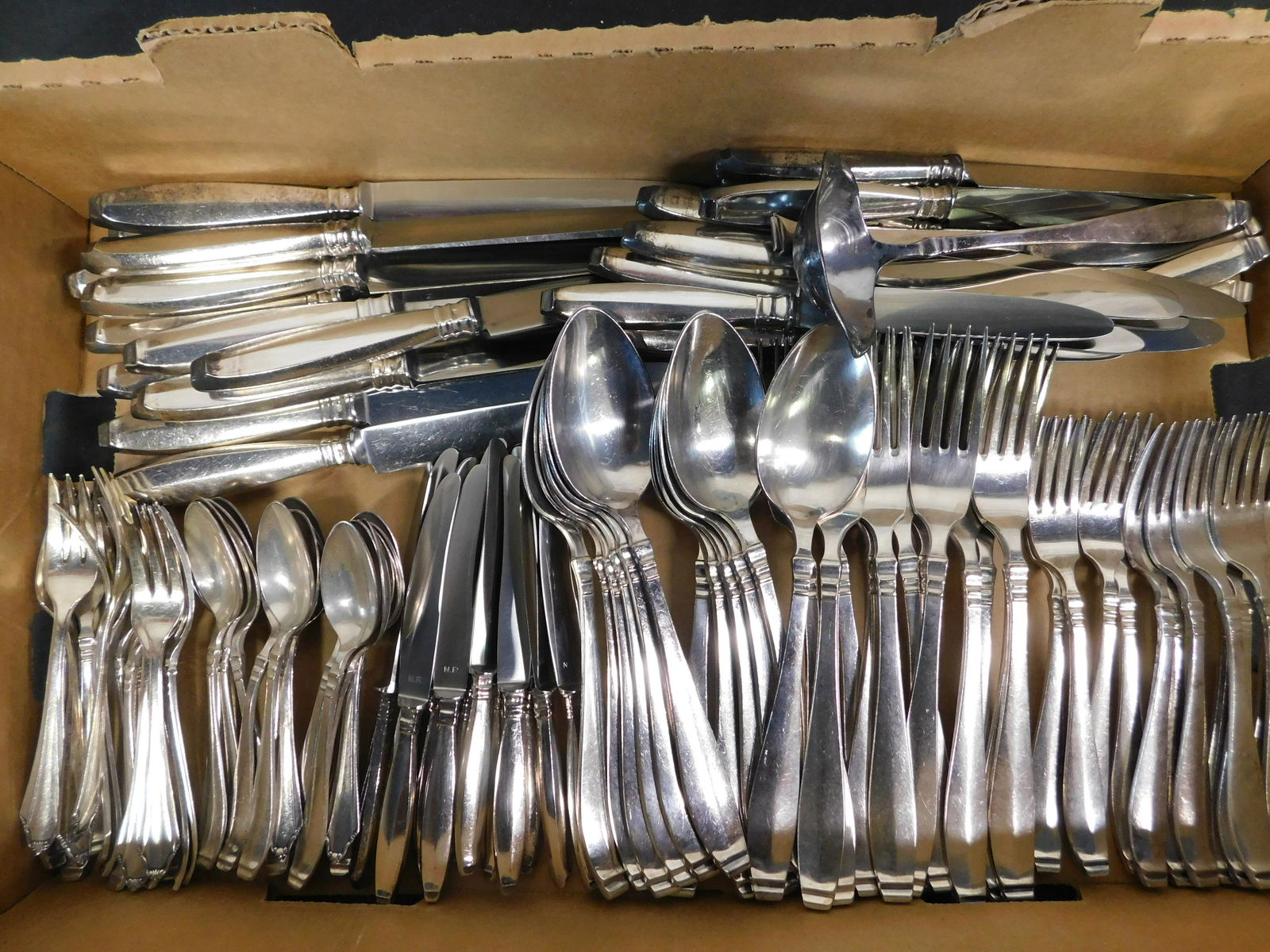 Box Lot of Flatware (1 of 2)