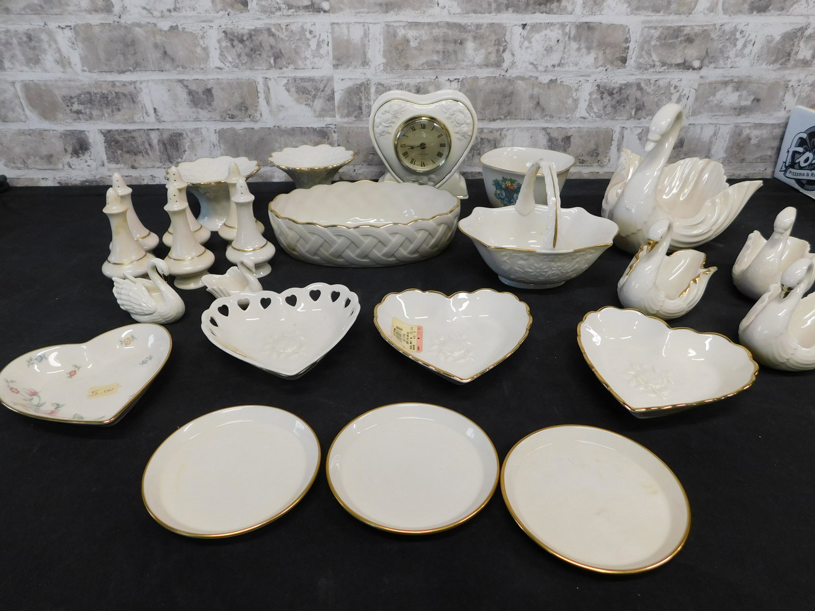 Box Lot of Lenox: Box Lot of Lenox. Approx. 25 Pieces. This sale will be broadcast live on sale day with an auctioneer and caller calling full descriptions of each lot being sold, as well as video feed of each lot. All