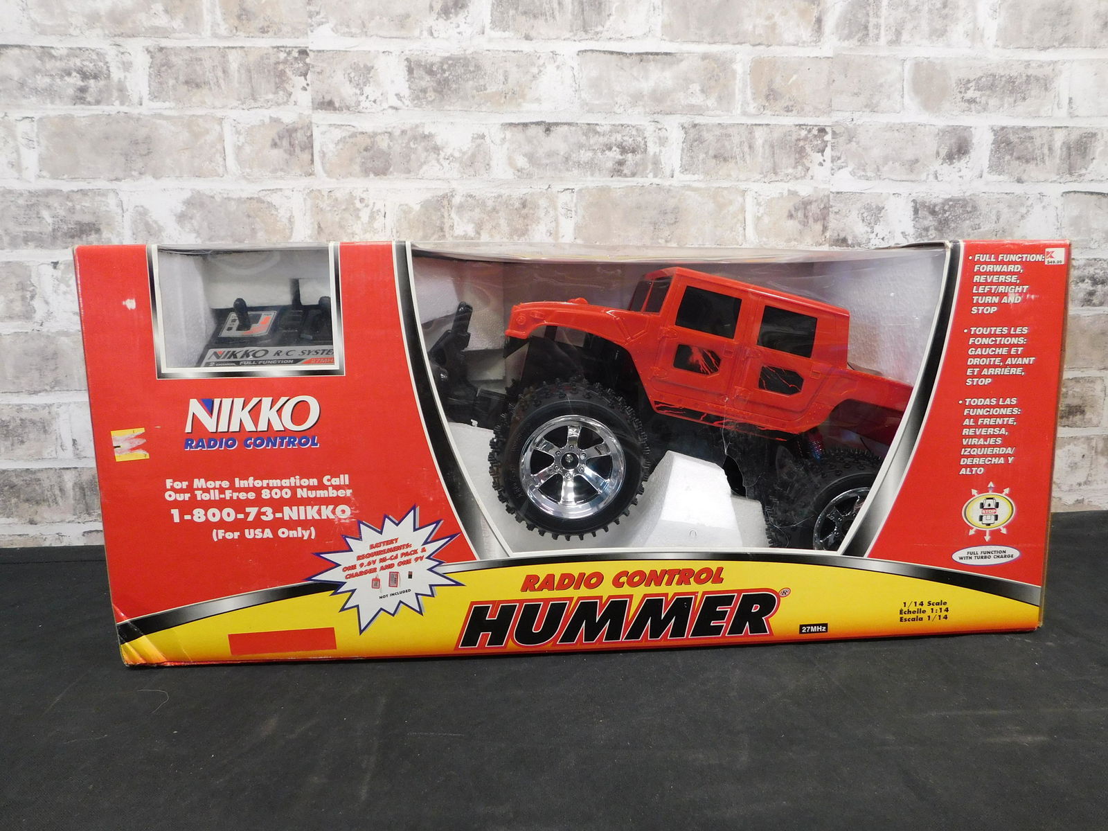 Nikko Radio Control Rc Hummer In Box