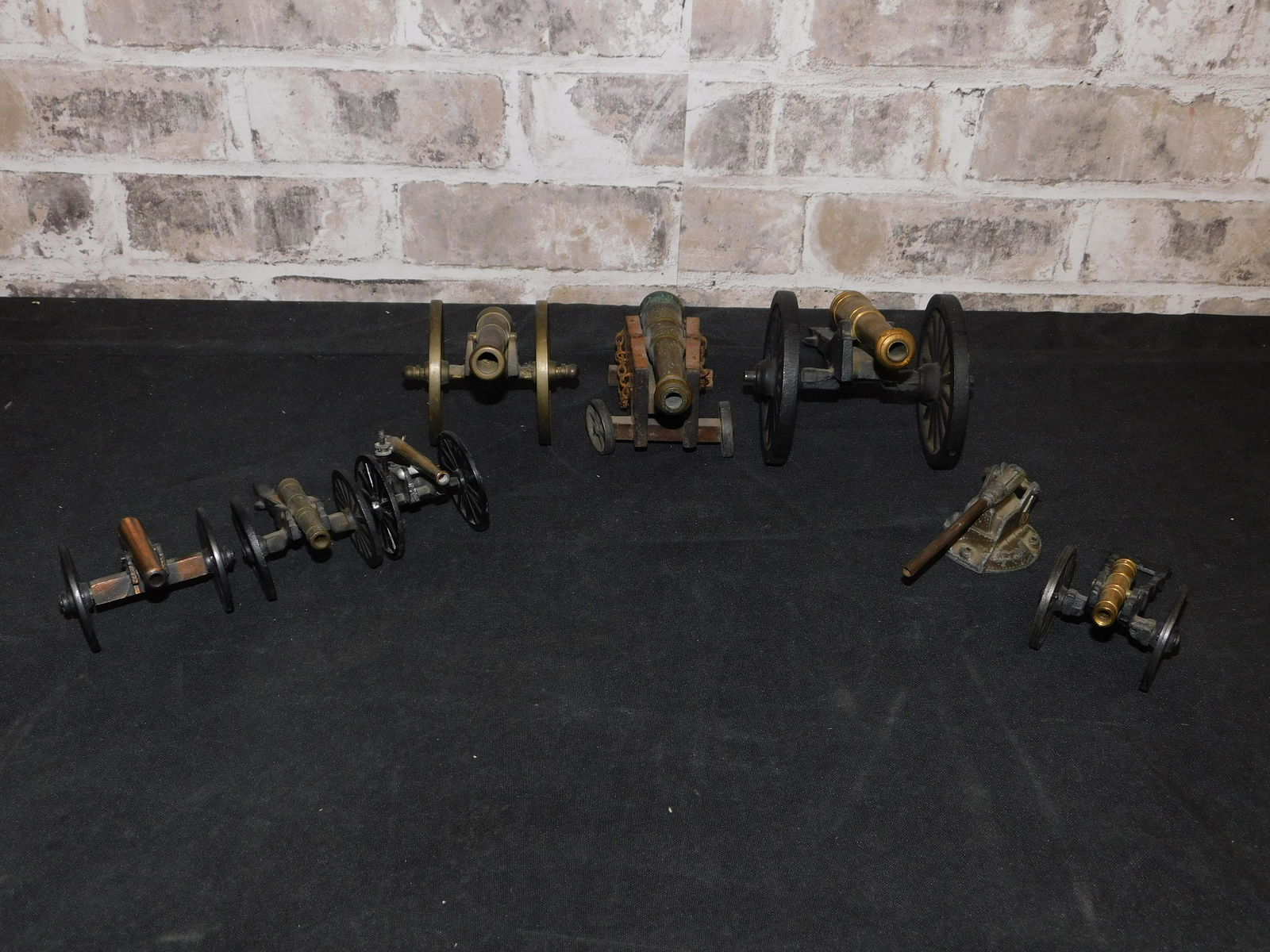 Box Lot with Brass Cannons (1 of 3)