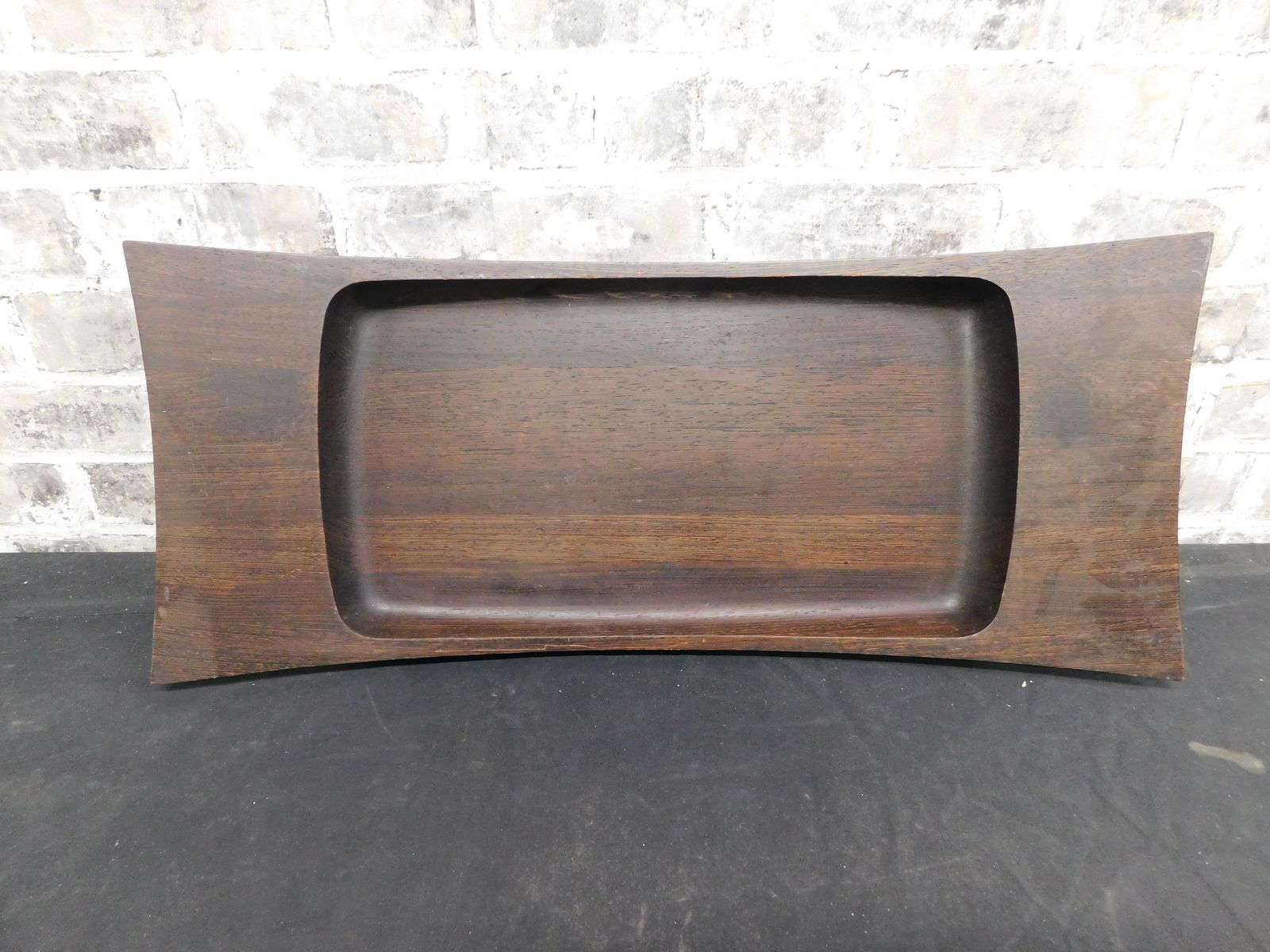 Mid Century Modern Danish Wooden Tray (1 of 4)