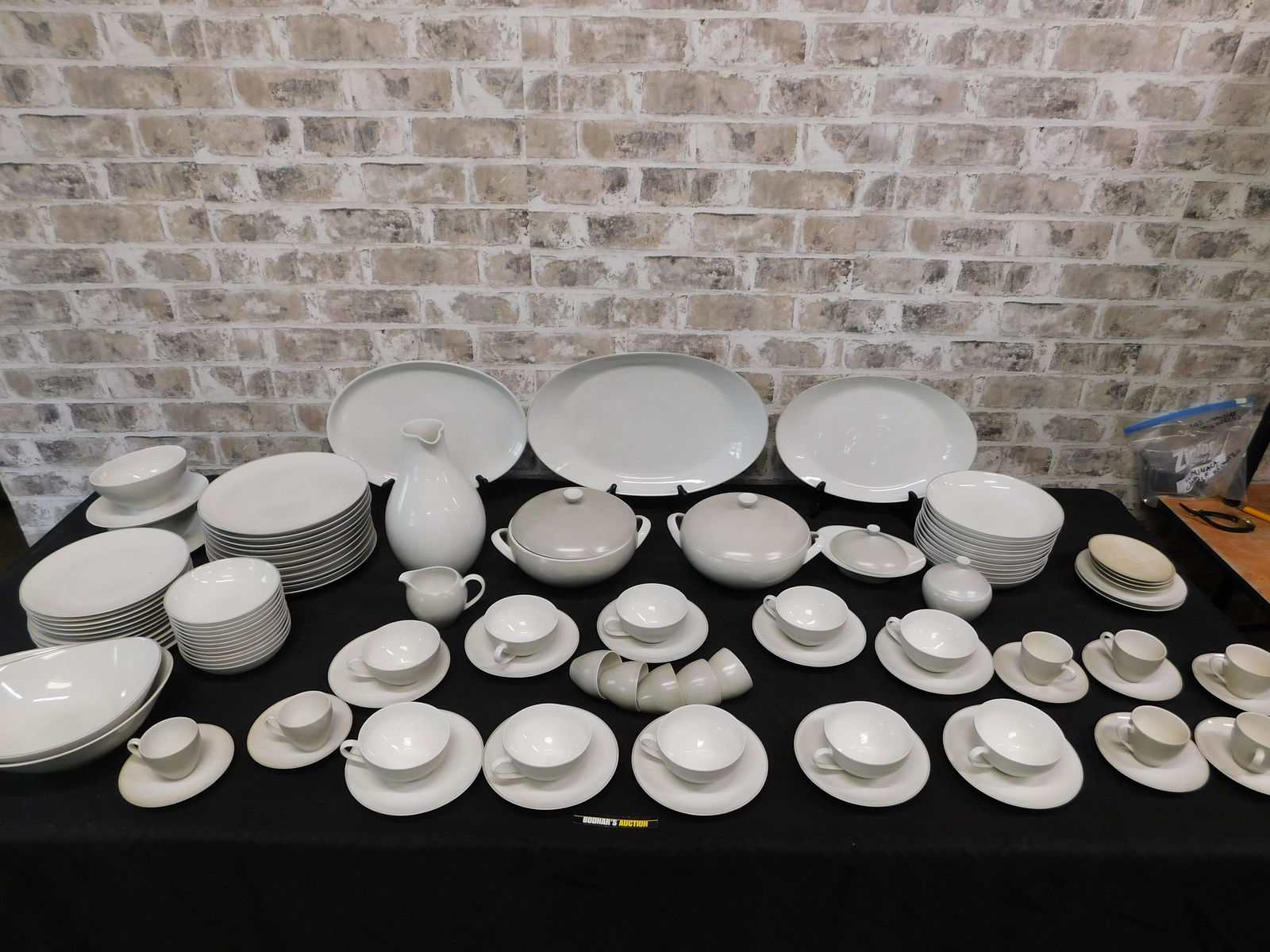 Large Lot of Dishes including Rosenthal and Arzberg: Large Lot of Dishes including Rosenthal and Arzberg. Approx. 100 Pieces. This sale will be broadcast live on sale day with an auctioneer and caller calling full descriptions of each lot being sold, as