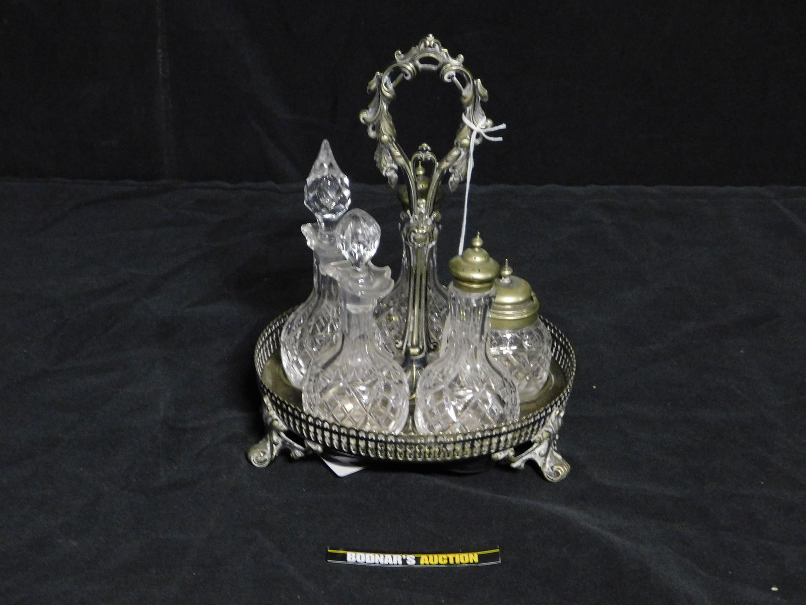 English Victorian Cruet Set (1 of 5)