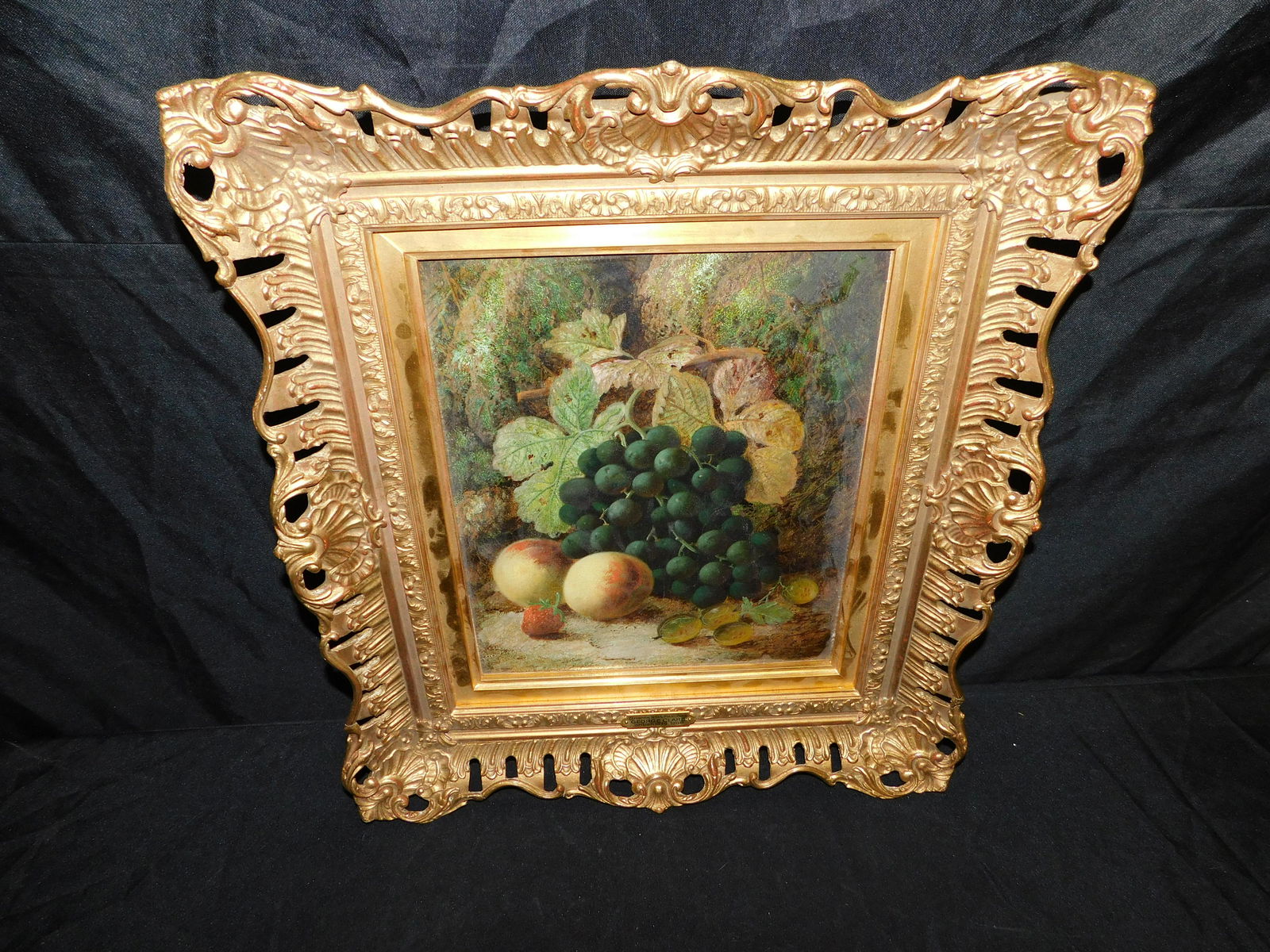 19th Century Oil on Canvas depicting a Still Life of (1 of 7)