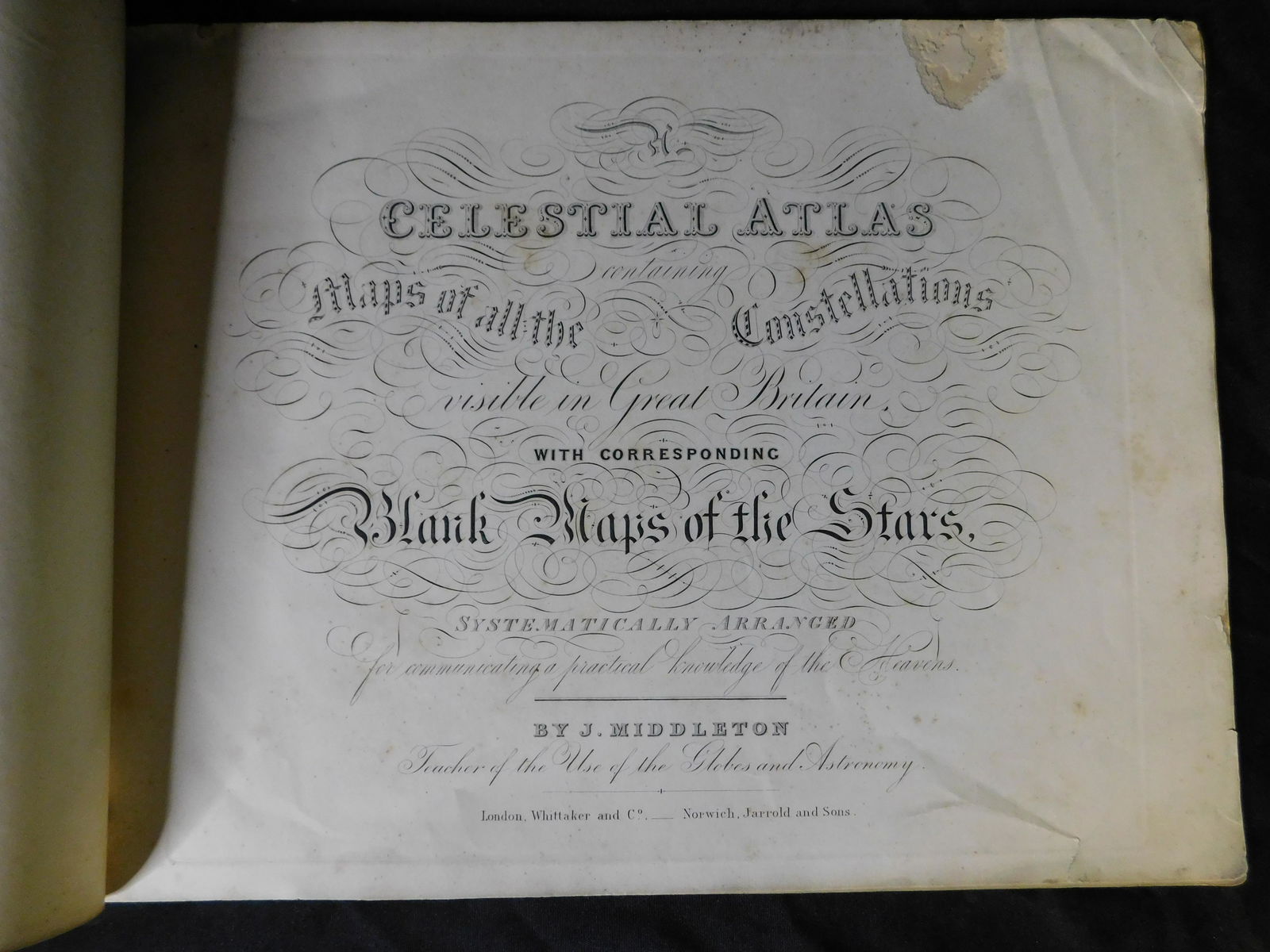 Early Celestial Atlas containing Maps of the (1 of 8)
