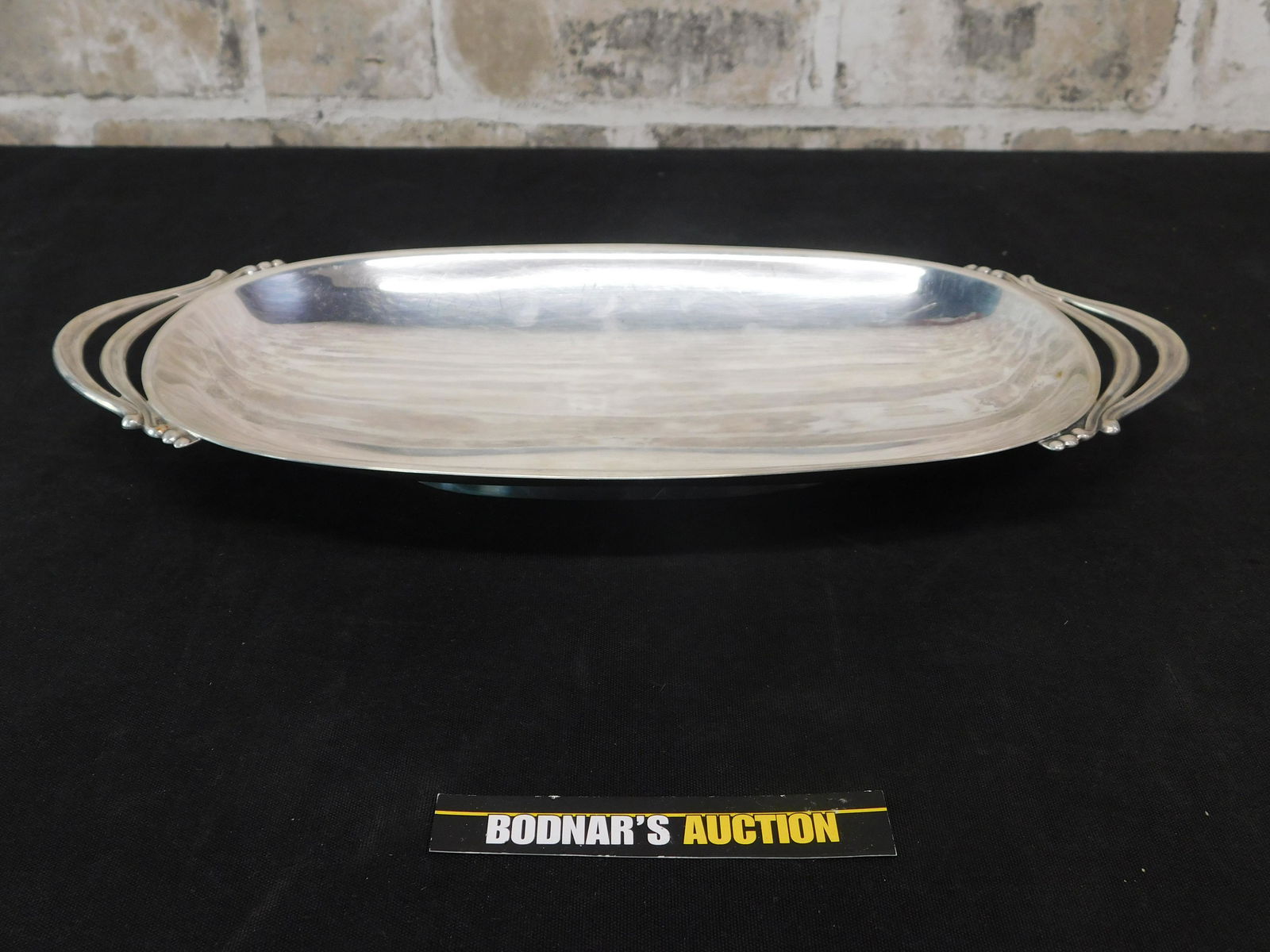 Silver Handled Serving Bowl (1 of 6)