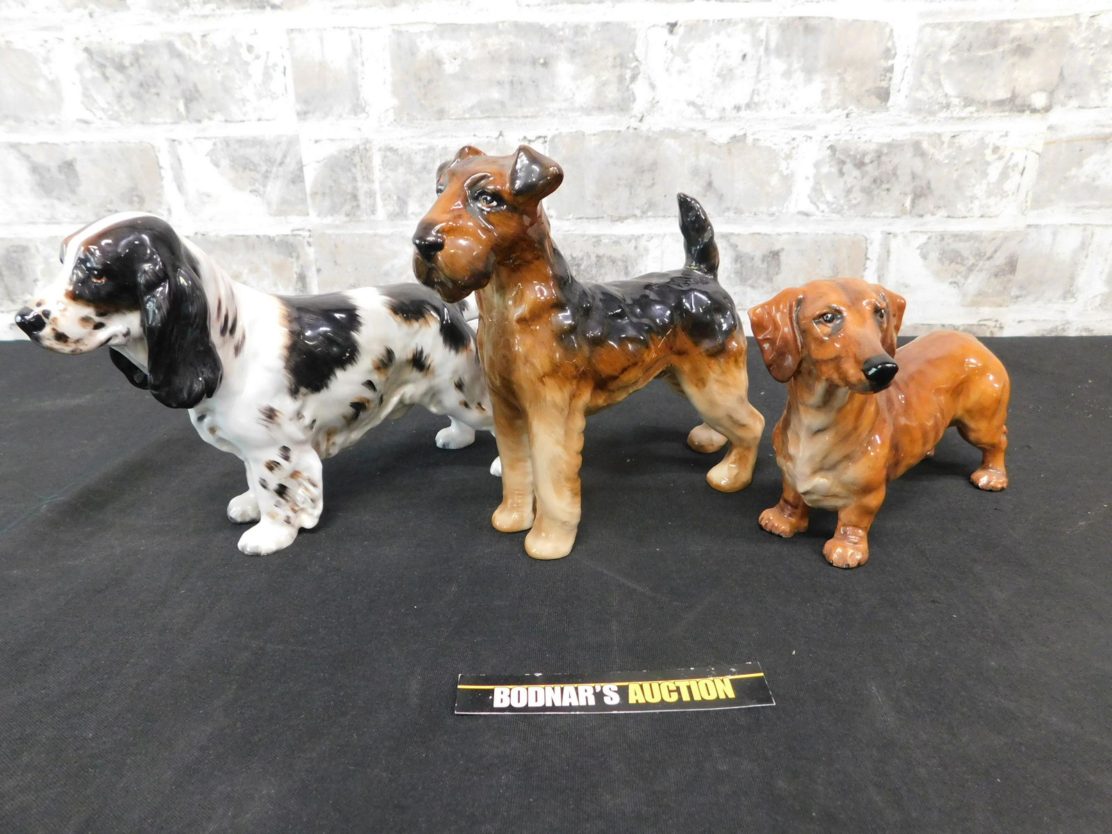 Lot of 3 Royal Daulton Dog Figurines (1 of 14)