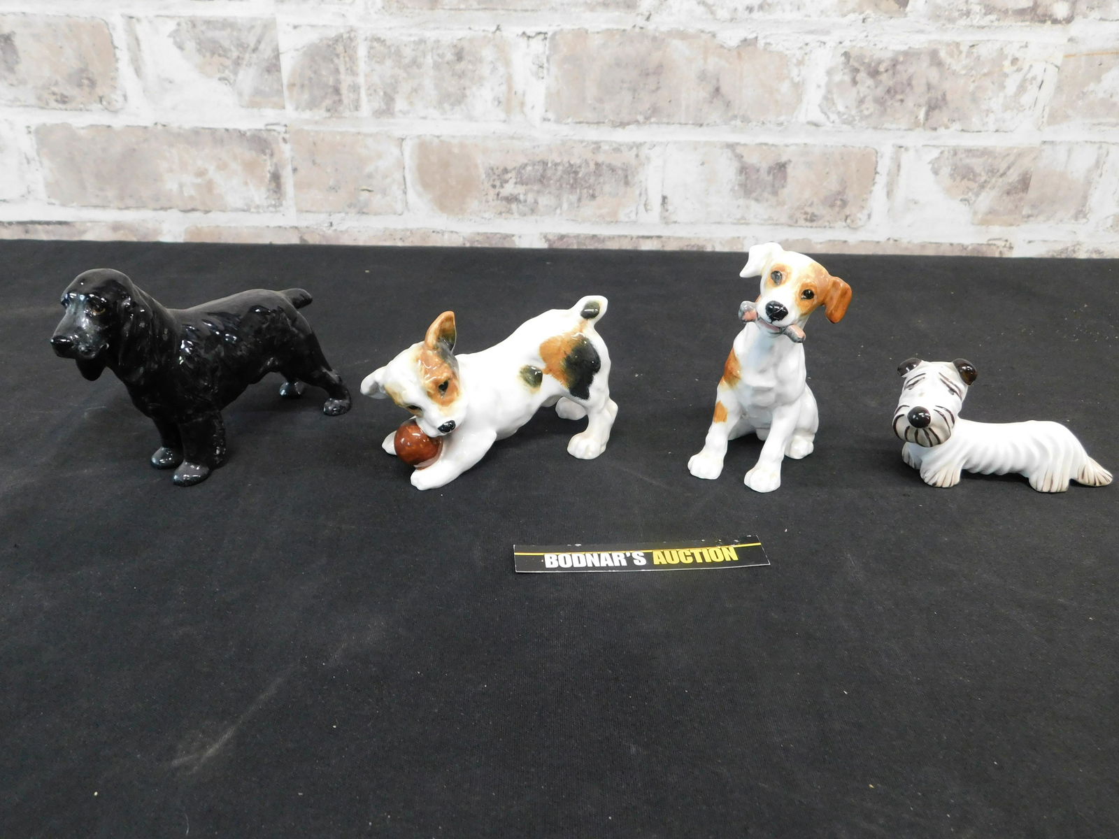 Lot of 4 Porcelain Dogs including Royal Daulton (1 of 19)