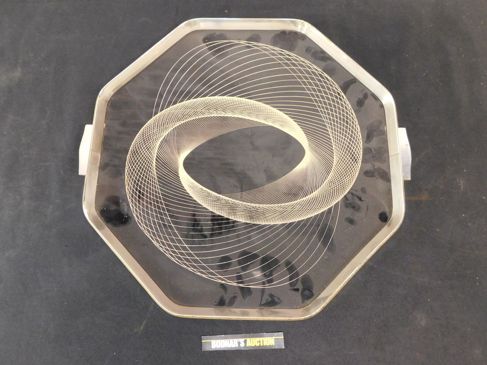 Art Deco Silver Overlay Serving Tray (1 of 5)