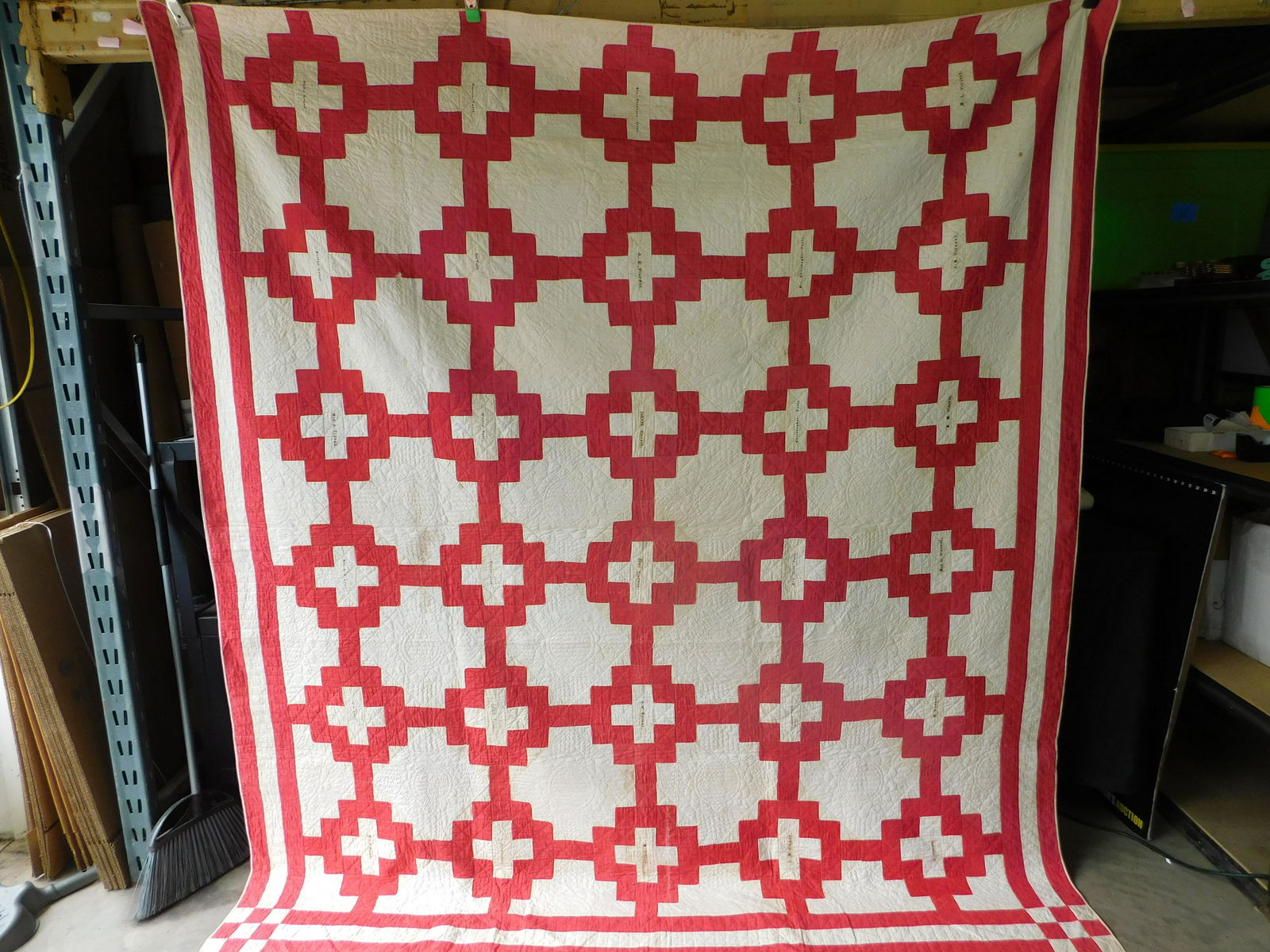 Antique 19th Century Friendship Quilt (1 of 13)