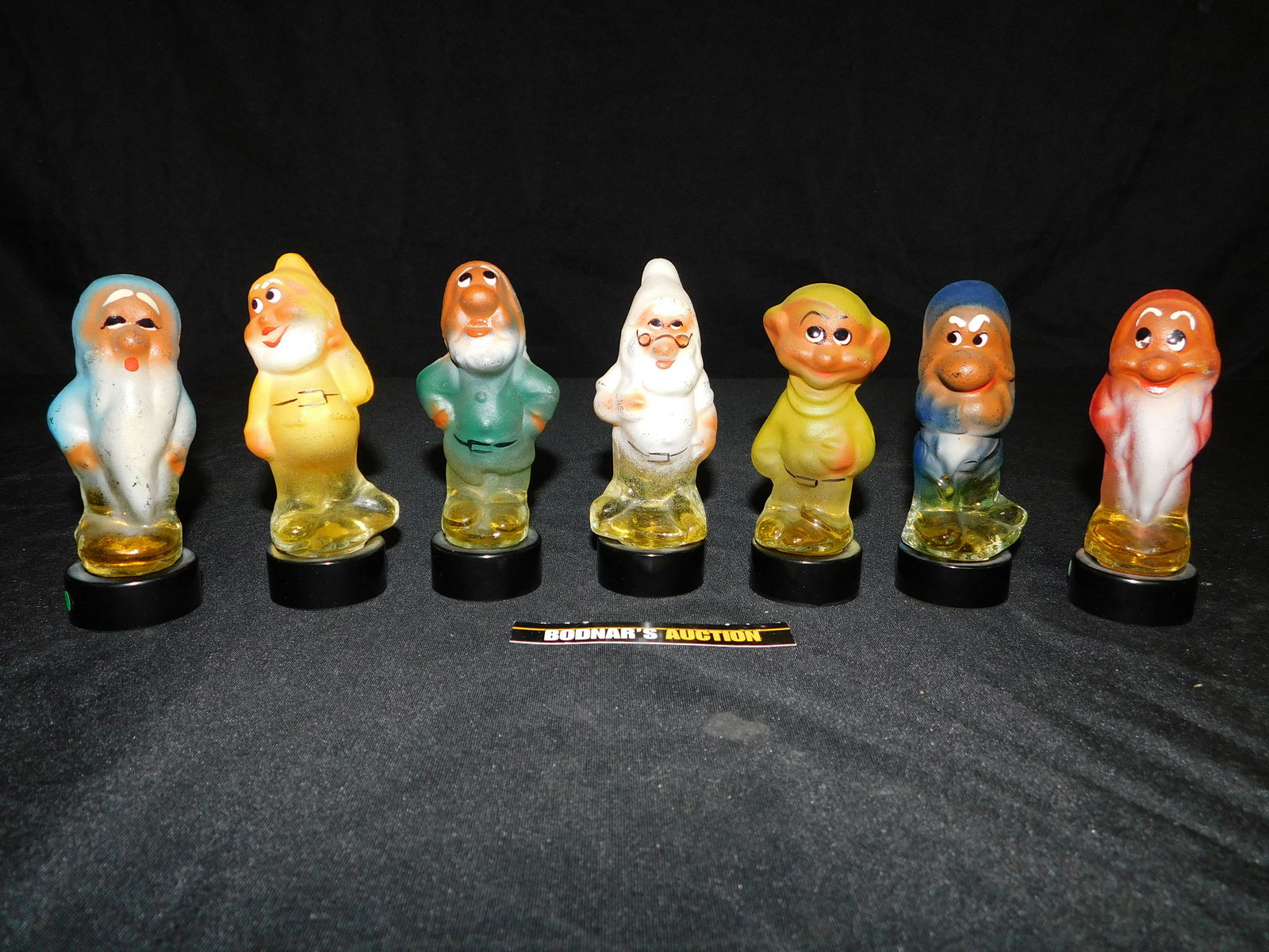 Seven Dwarfs Perfume Bottle Set - Made in Russia (1 of 8)