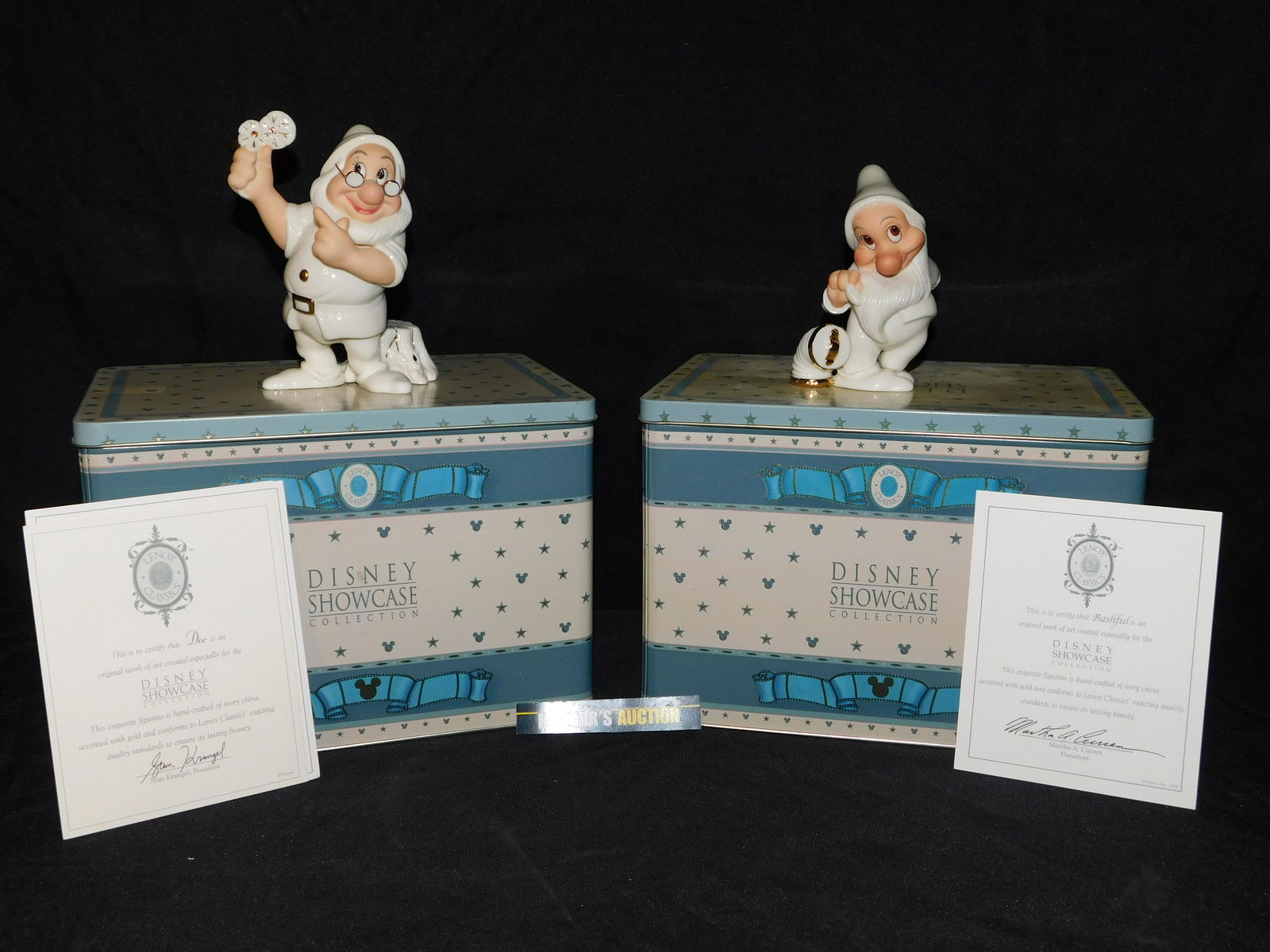 Lenox Disney Doc and Bashful Figurine (1 of 6)