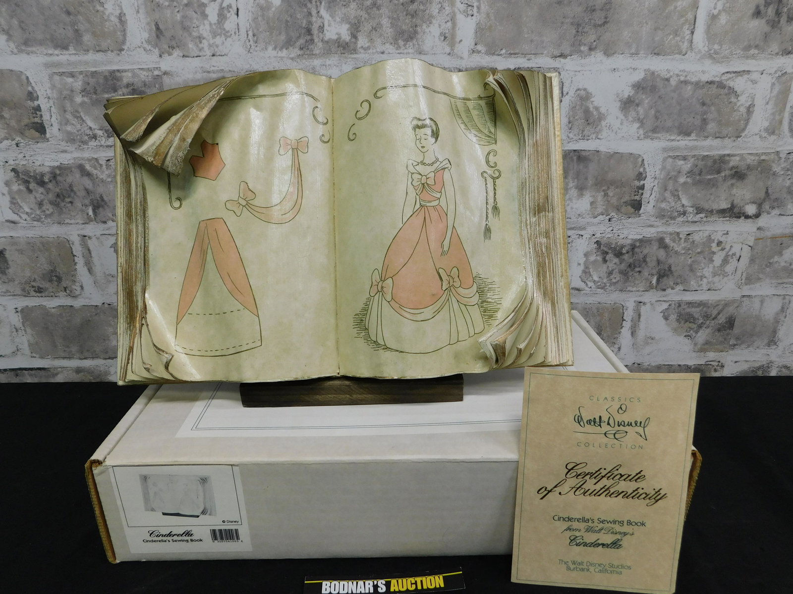 WDCC "Cinderella's Sewing Book" Figurine (1 of 5)