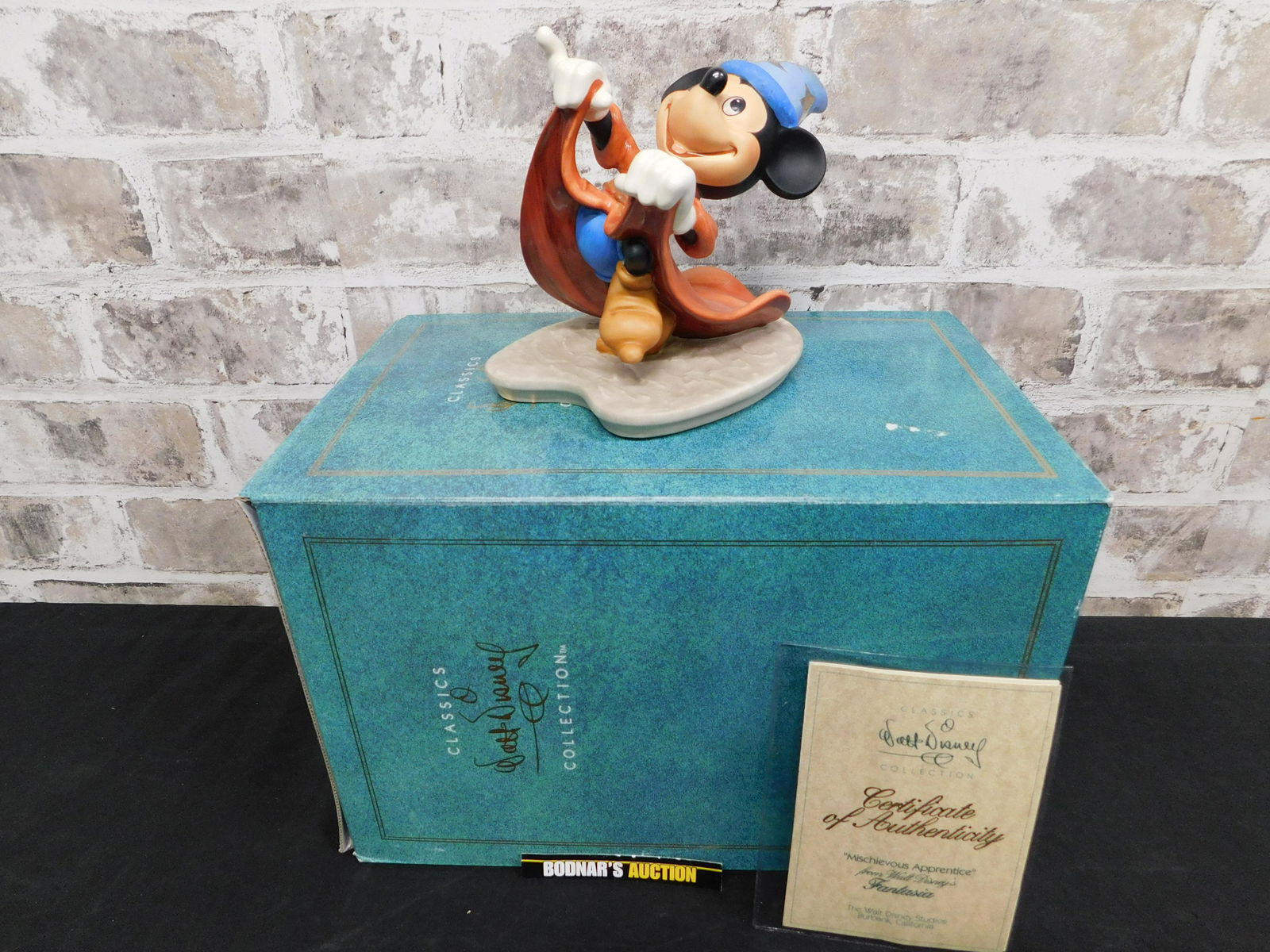 WDCC "Mischievous Apprentice" Sorcerer Mickey Figurine (1 of 5)
