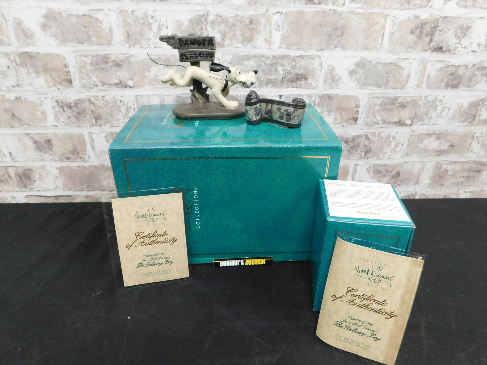 WDCC The Delivery Boy Figurine Lot of 2 - Pluto and (1 of 6)