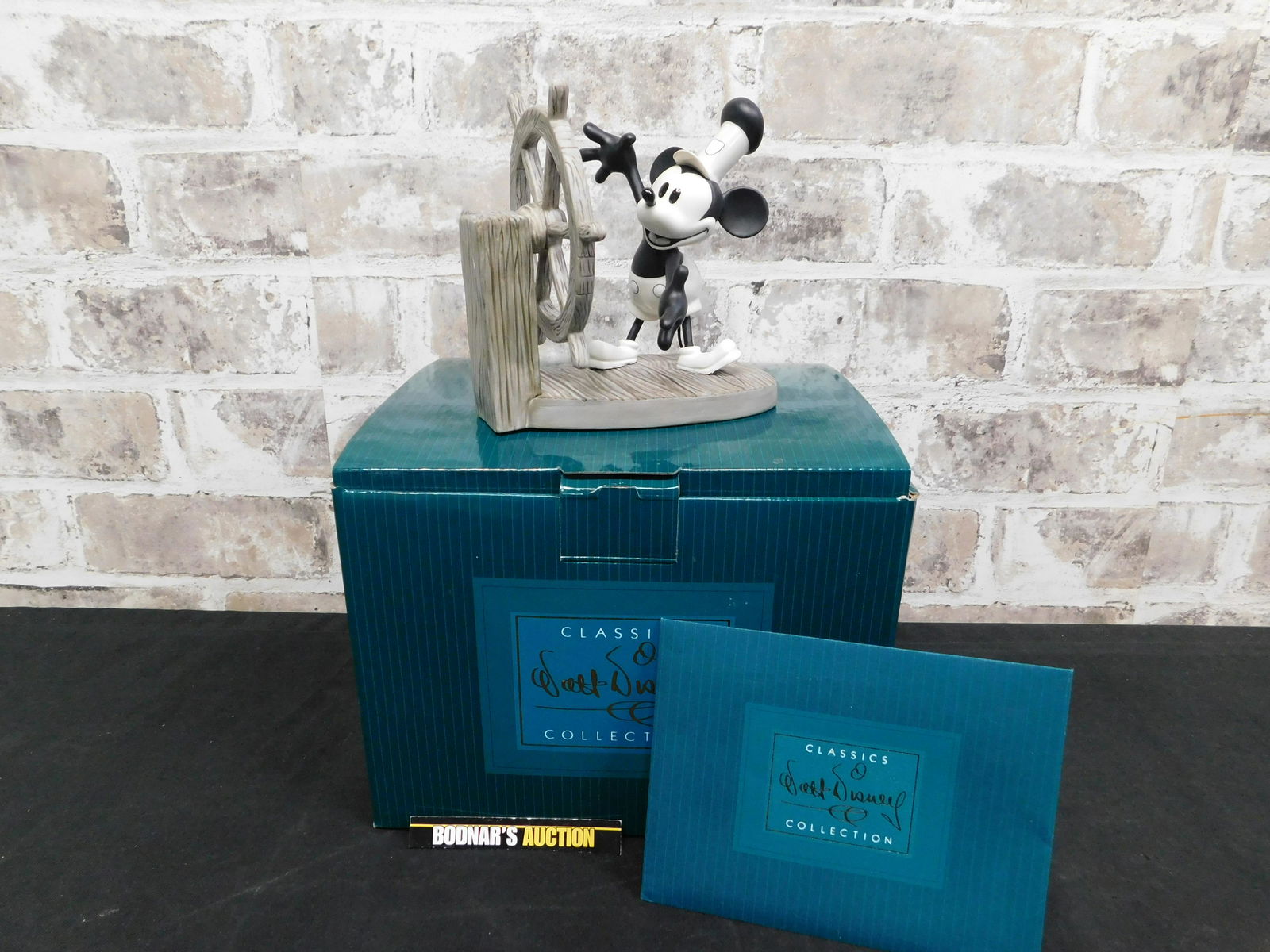 WDCC "Mickey's Debut" Mickey Mouse Steamboat Willie (1 of 6)