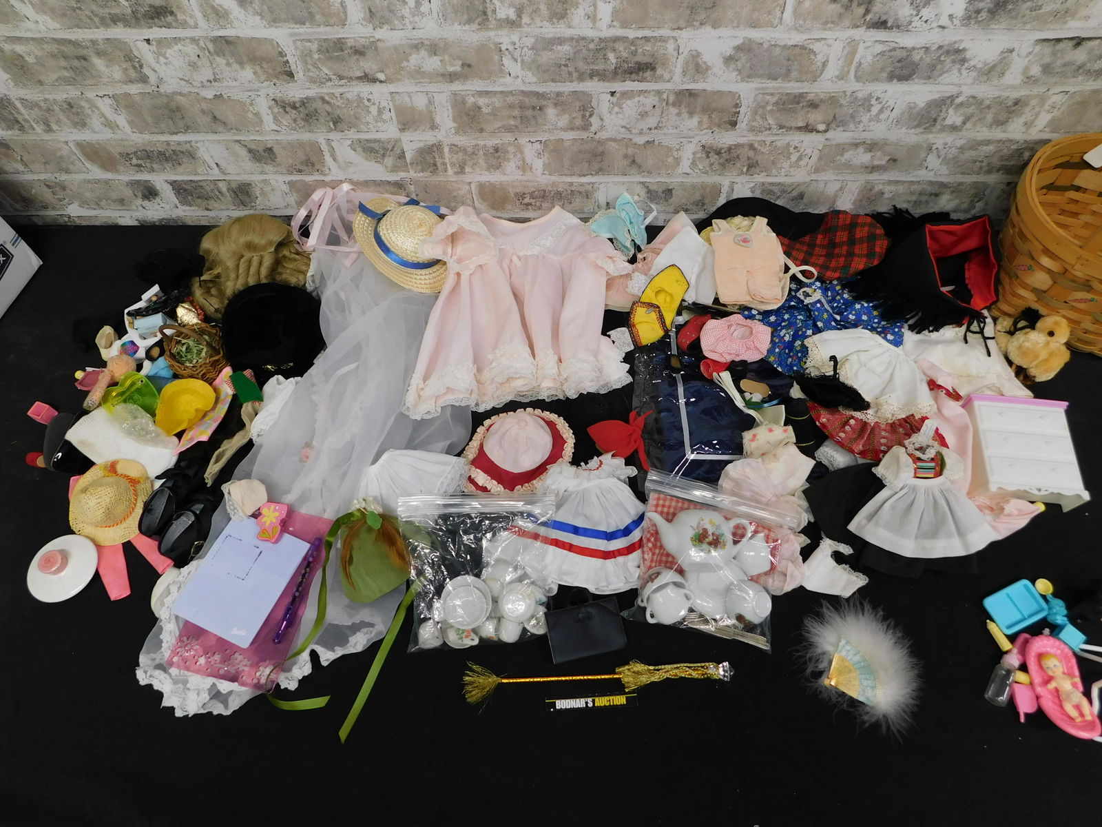 Lot of Mixed Accessories including Clothing, Hats, Hair (1 of 5)