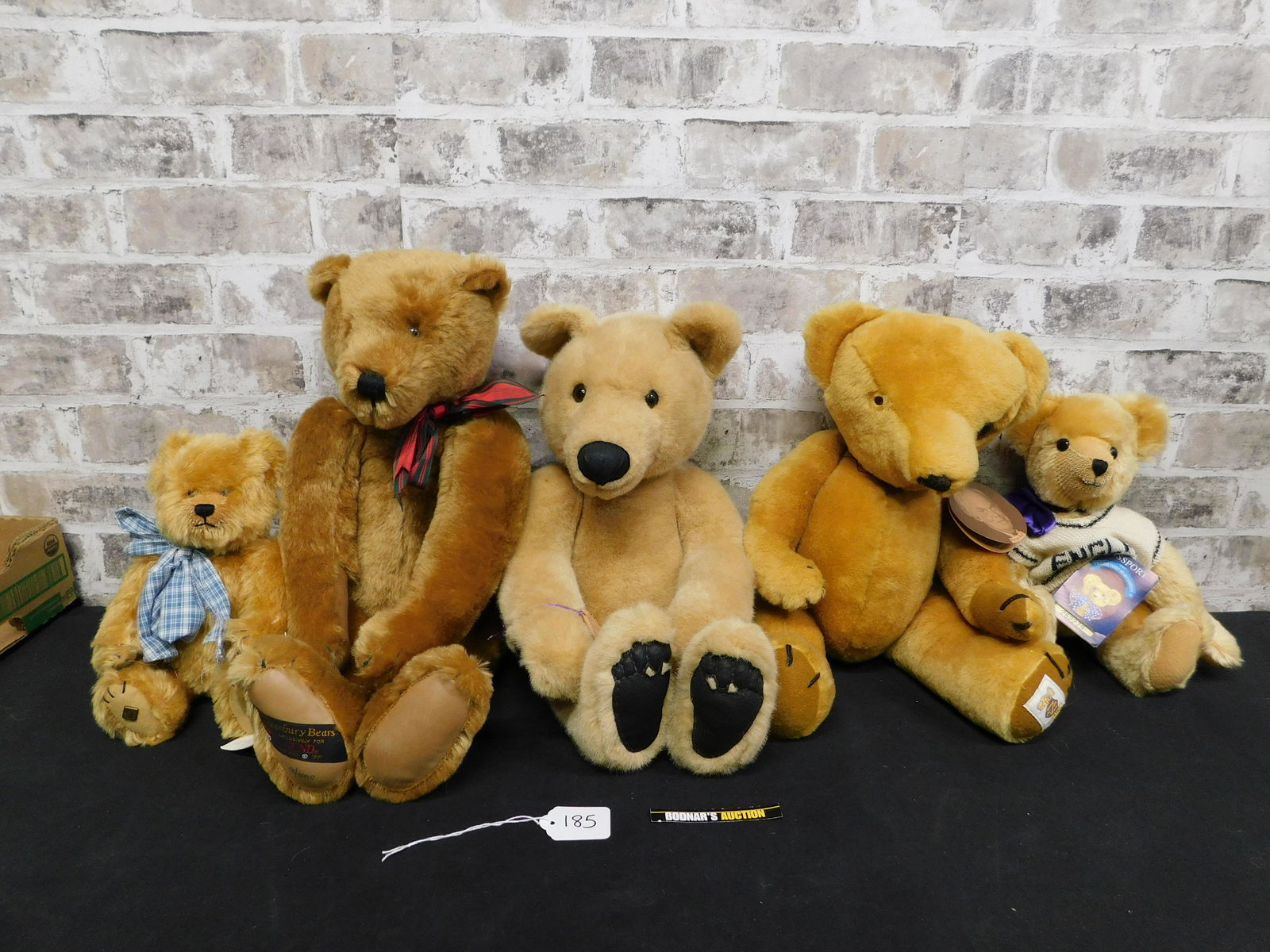 Lot of 5 Jointed Bears - Some Limited (1 of 15)