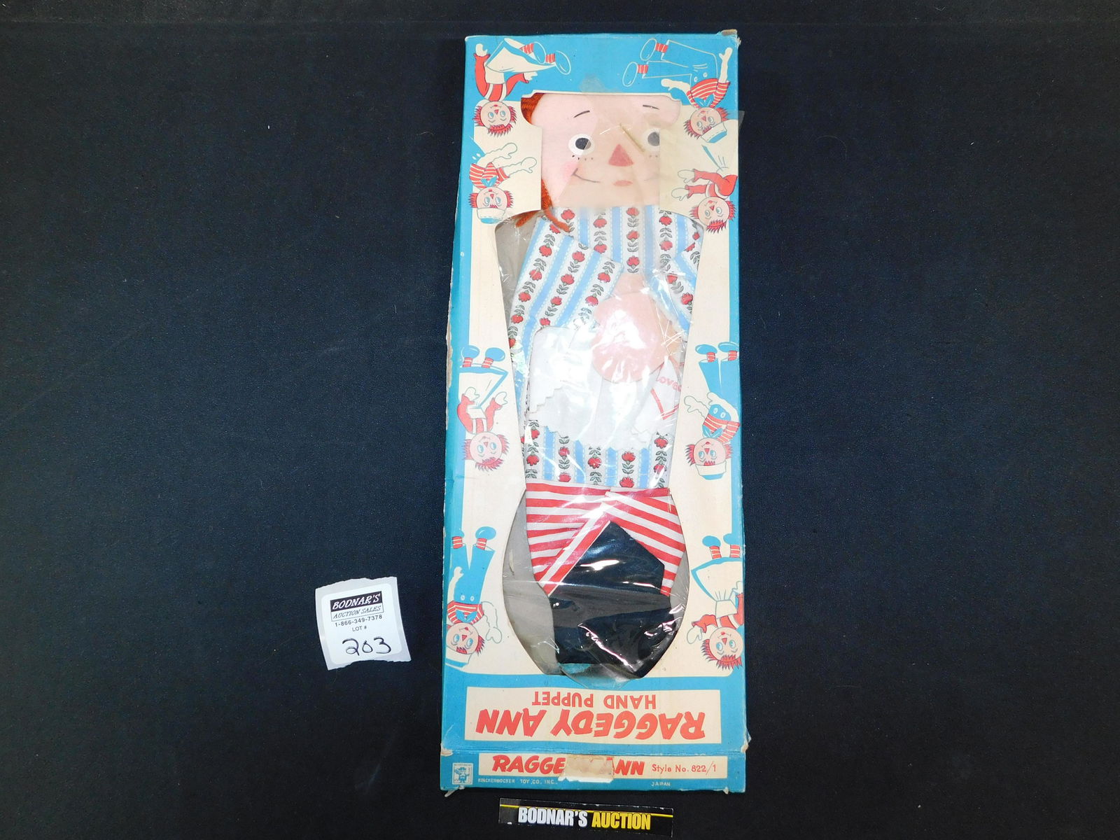 Knickerbocker Raggedy Ann Hand Puppet in Original (1 of 5)