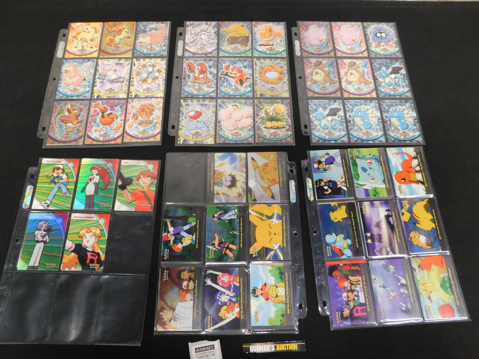 PokÃ©mon Animation Edition Card Lot #77-117 plus HV (1 of 9)