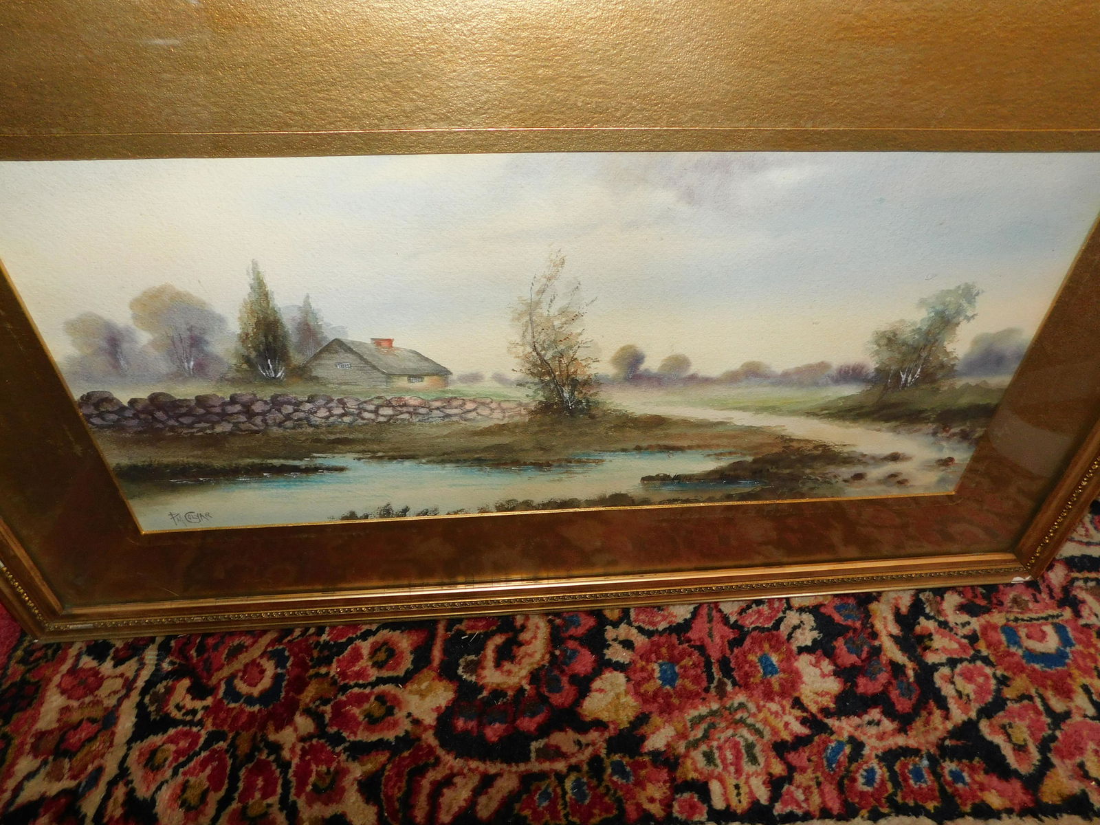 Watercolor Cottage on Stream _ Colyar (1 of 4)