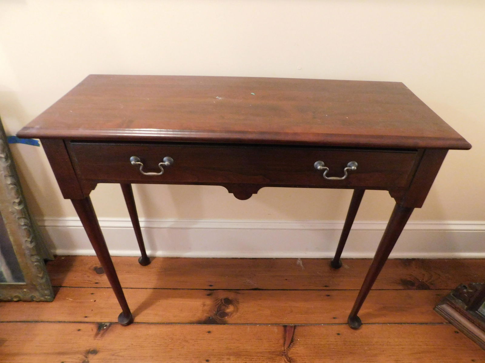 Mahogany Console Table (1 of 4)