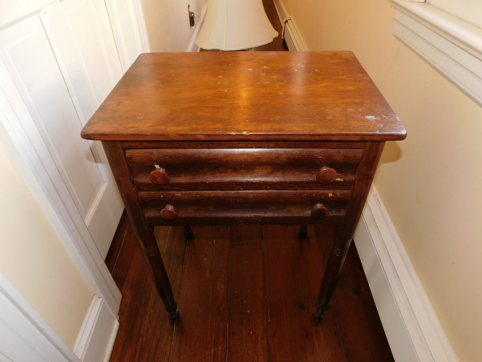 Mahogany 2 Drawer Stand (1 of 3)