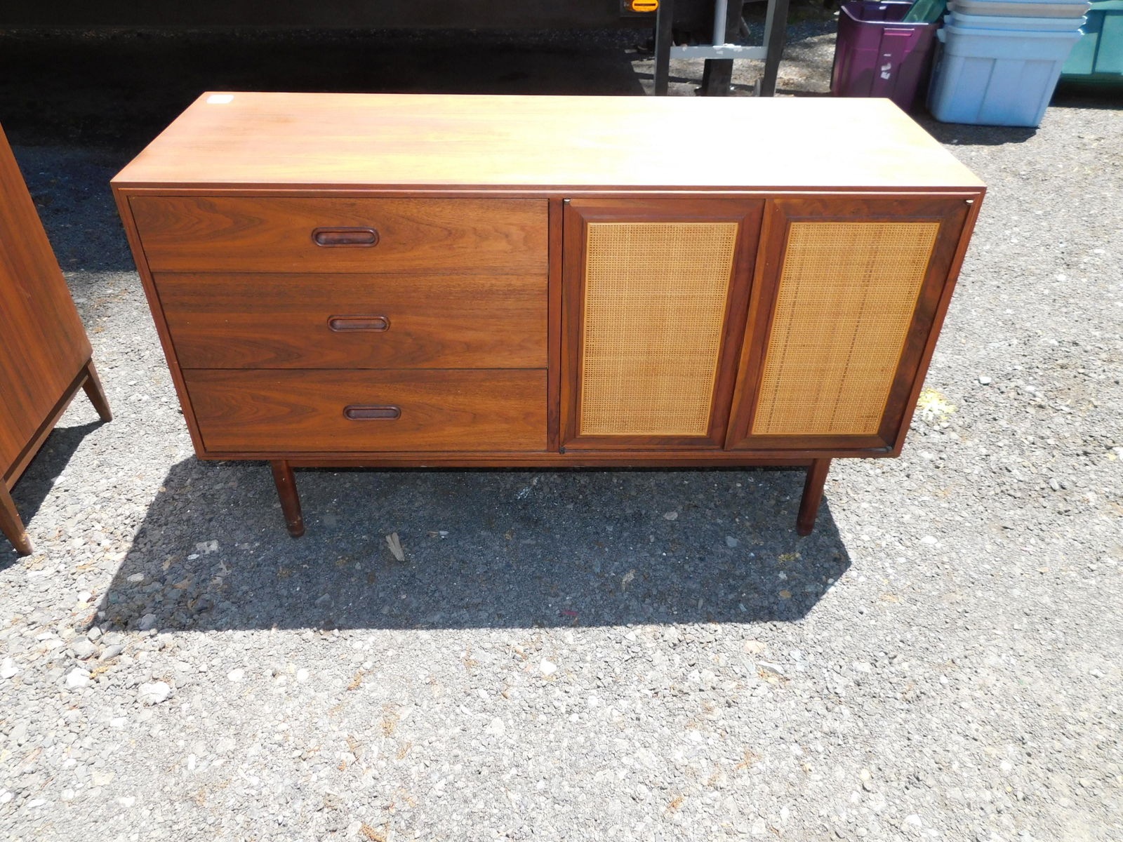 6 Piece Mid Century Modern Dining Room Set in Teak Wood (1 of 14)