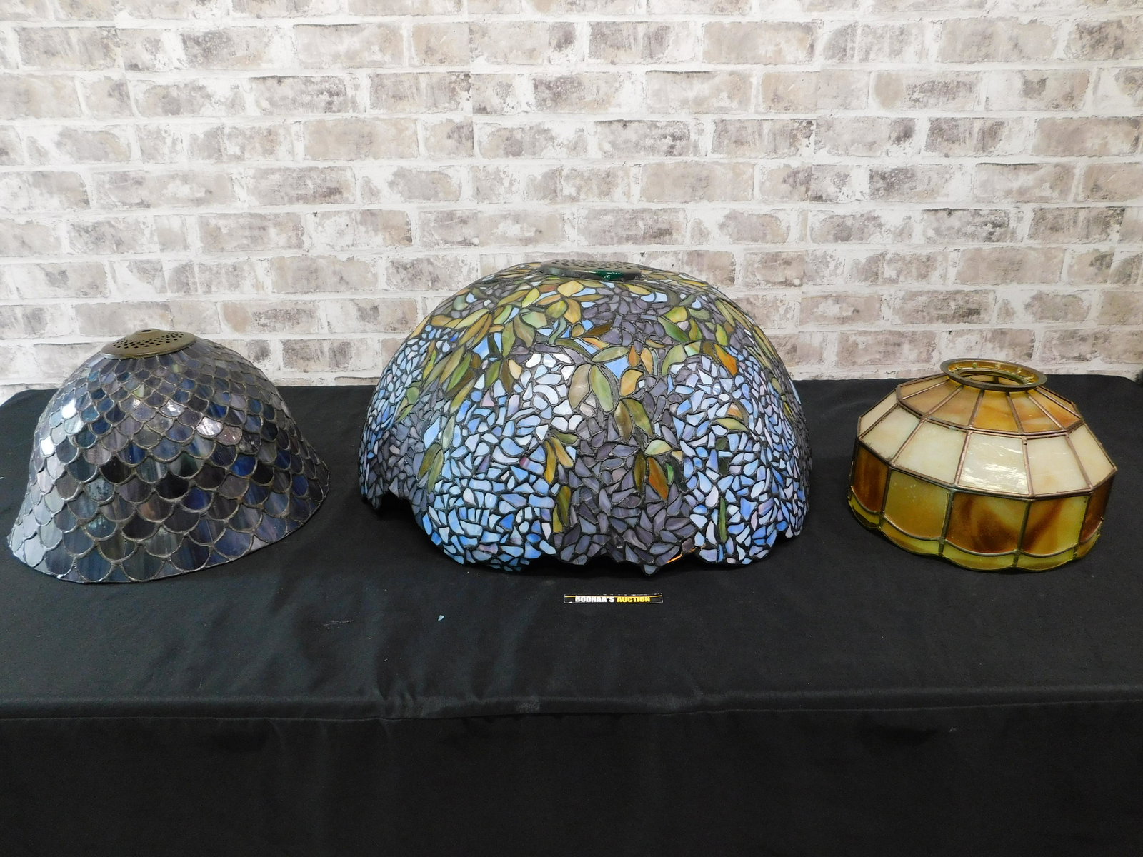 Lot of 3 Tiffany Style Lamp Shades (1 of 8)