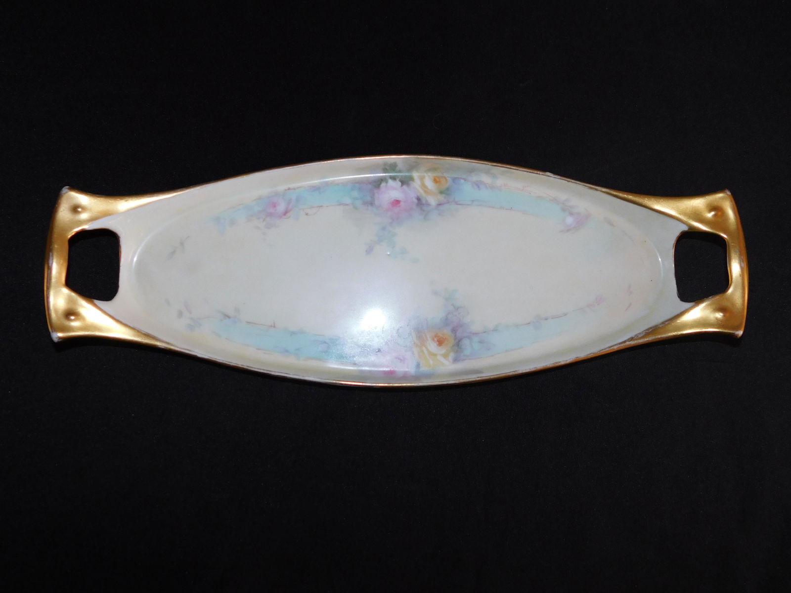 O & EG Royal Austria Hand Painted Serving Platter (1 of 5)