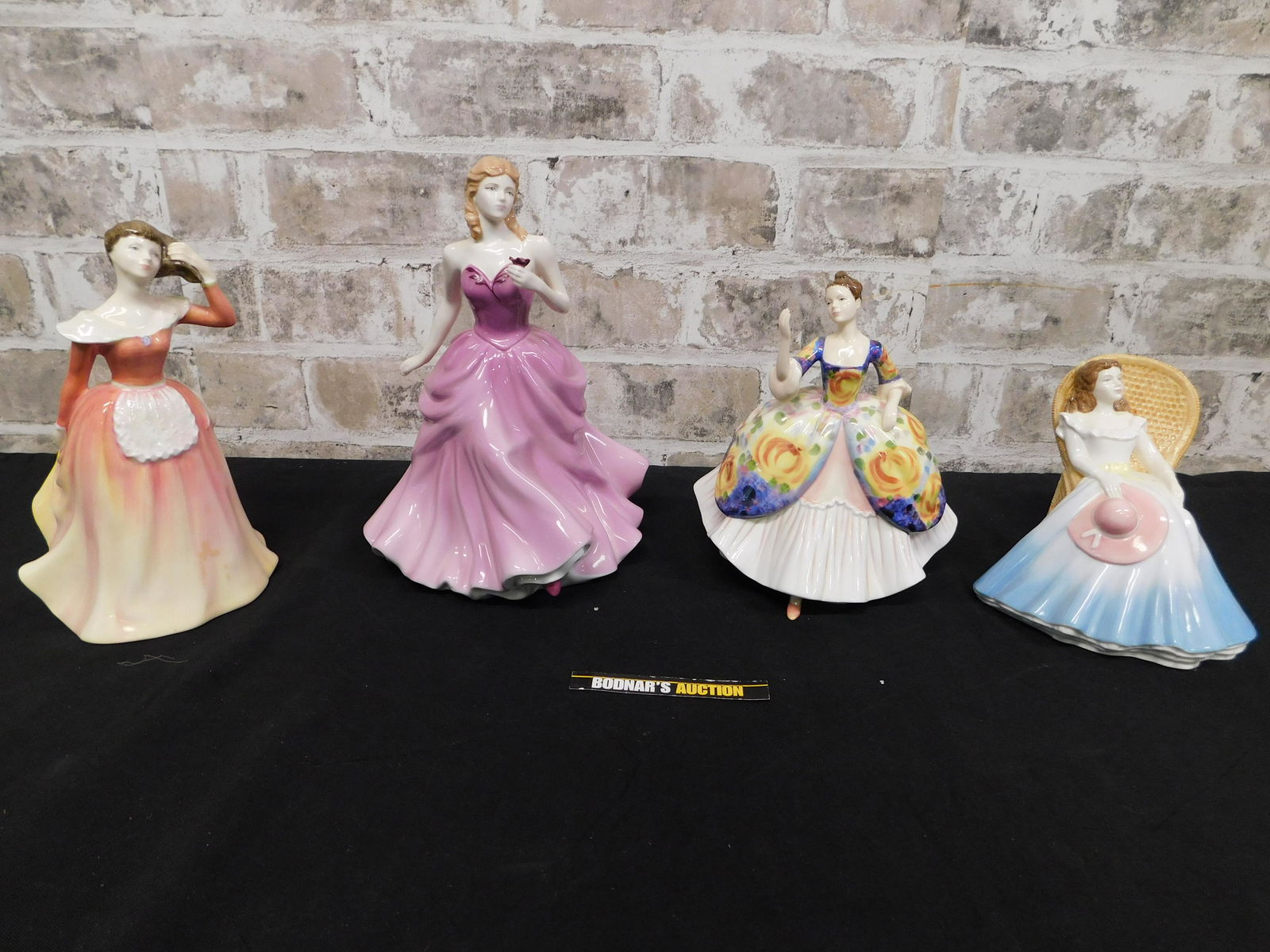 Lot of 4 Royal Doulton Ladies Figurines (1 of 13)