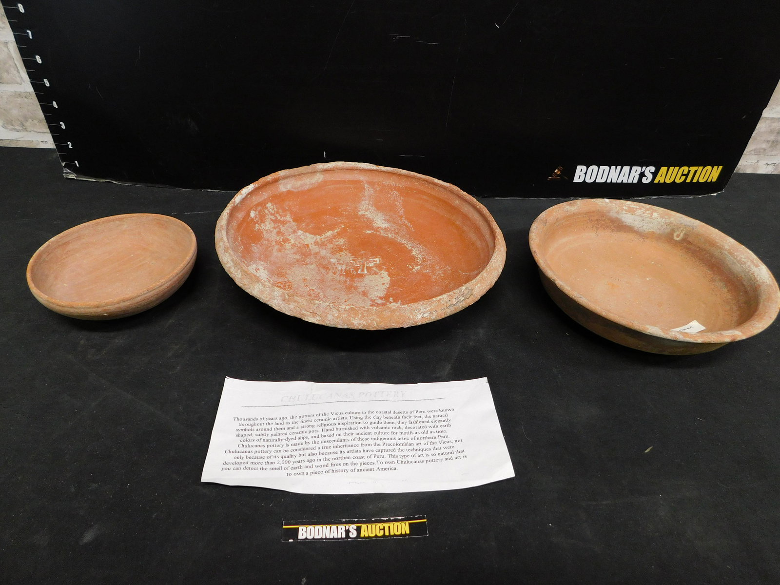 Group Lot of 3 Pieces of Early Pottery Bowls (1 of 4)