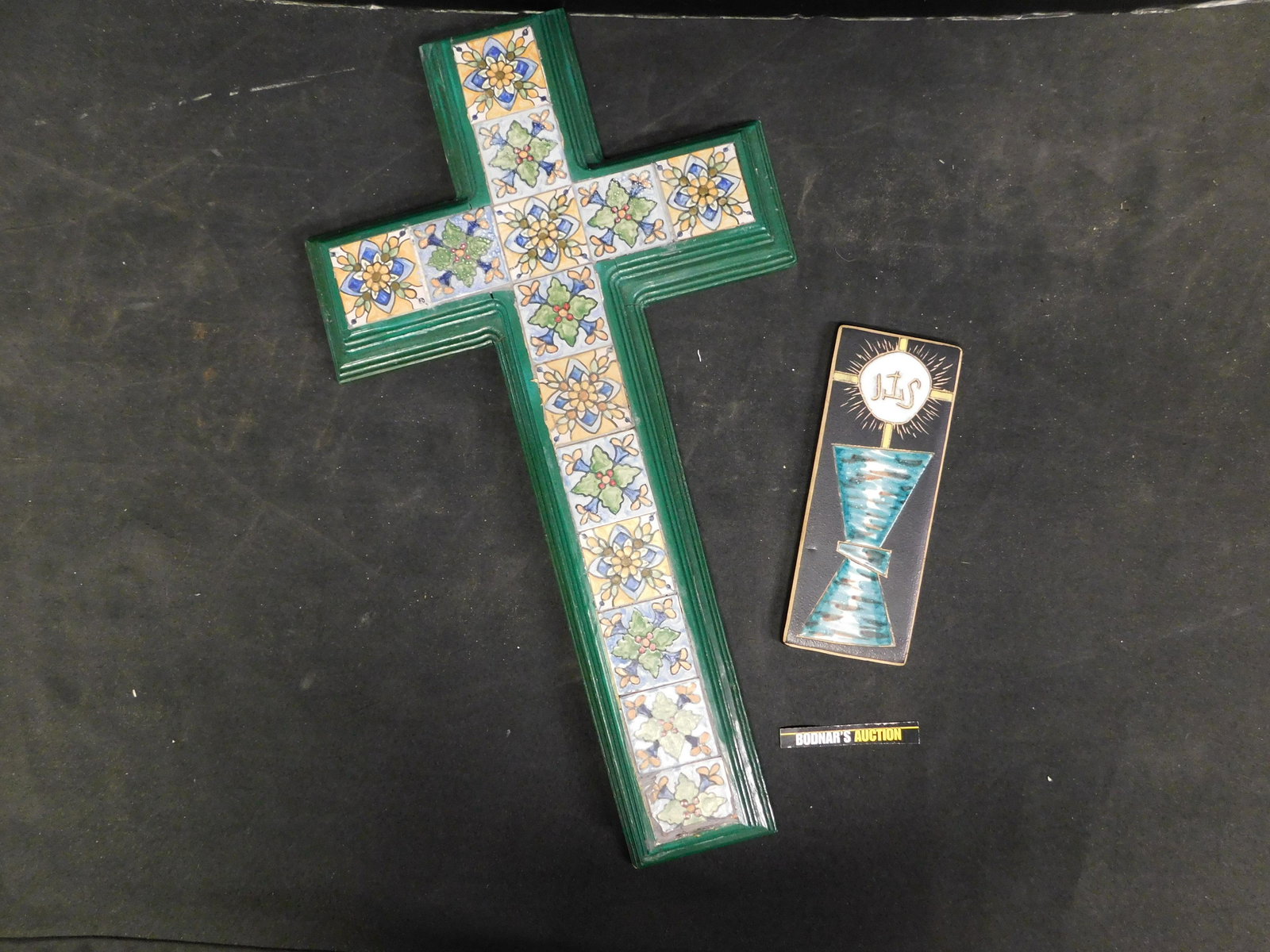 Lot of 2 Decorative Religious Crosses (1 of 6)