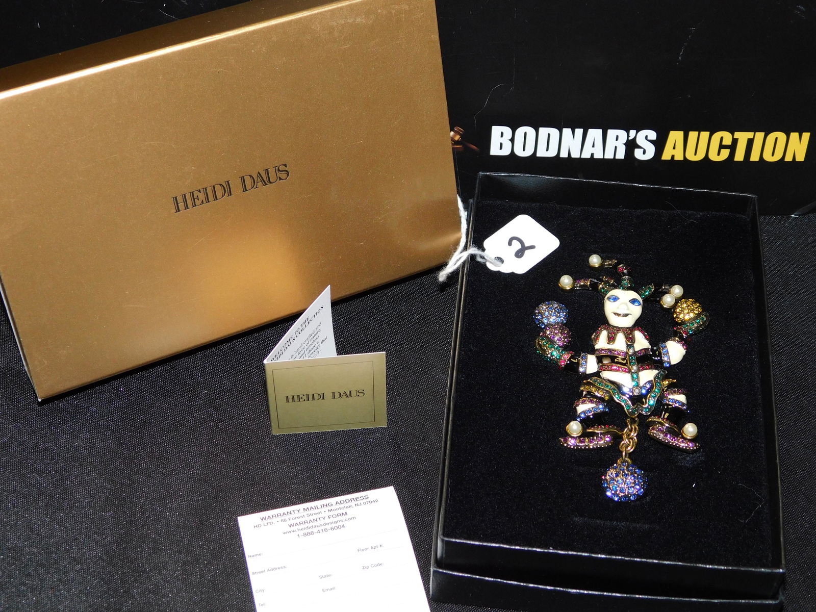 Heidi Daus Jester Brooch (1 of 4)