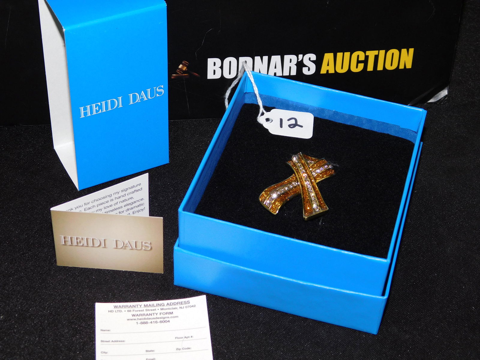 Heidi Daus Ribbon Brooch (1 of 5)