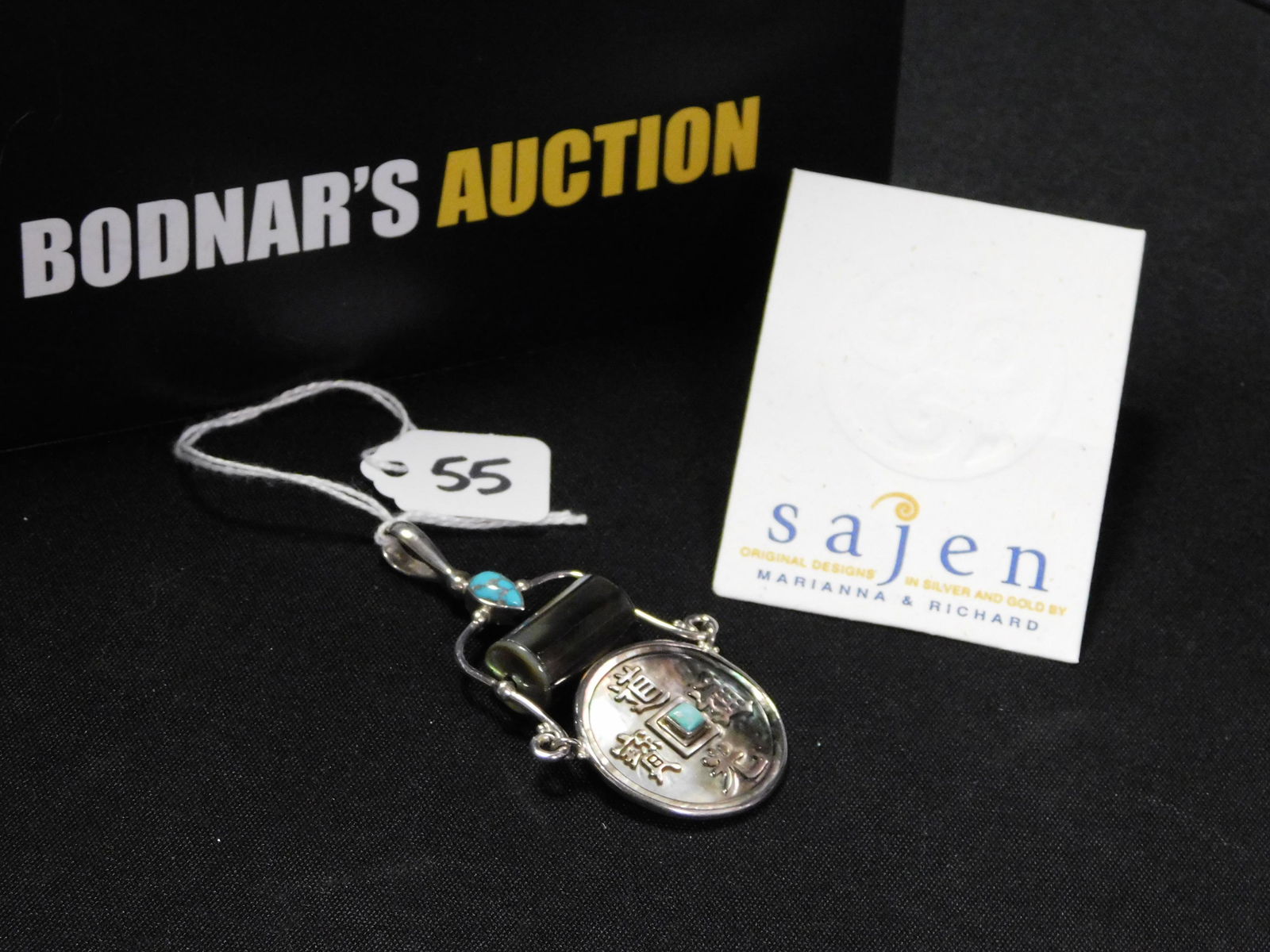 Sterling Sajen Pendant (1 of 3)