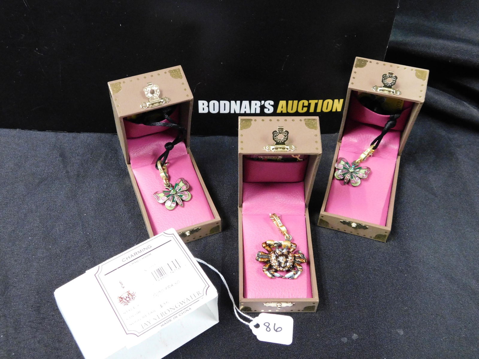 3 Jay Strongwater Charms (1 of 9)