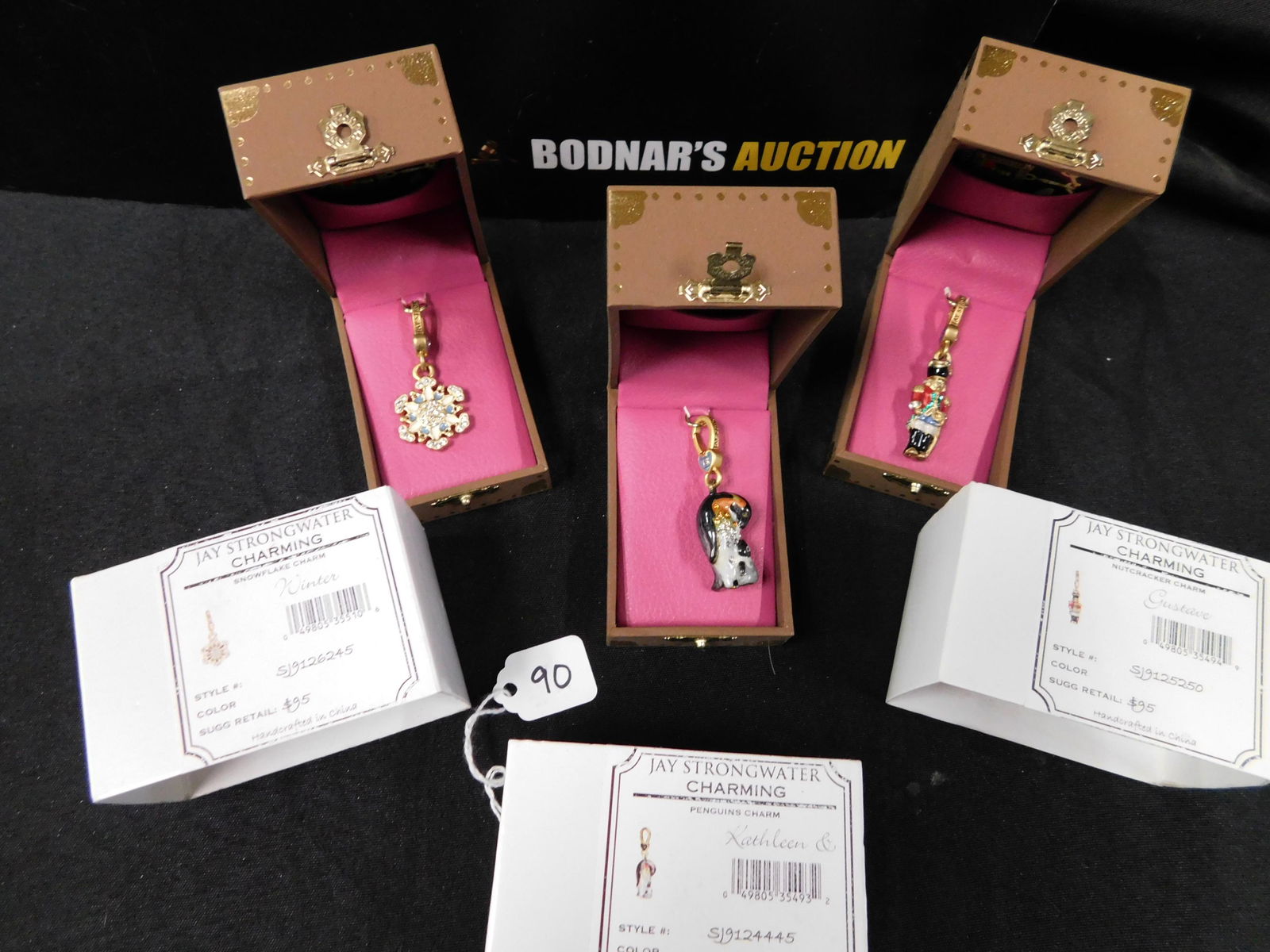 3 Jay Strongwater Charms (1 of 12)