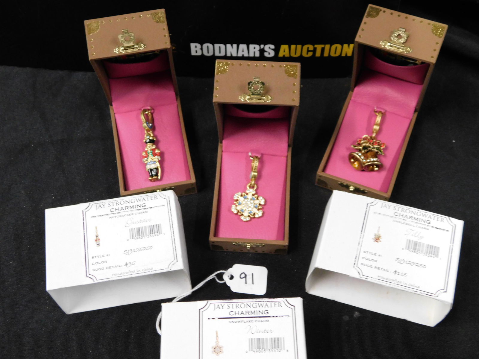 3 Jay Strongwater Charms (1 of 13)