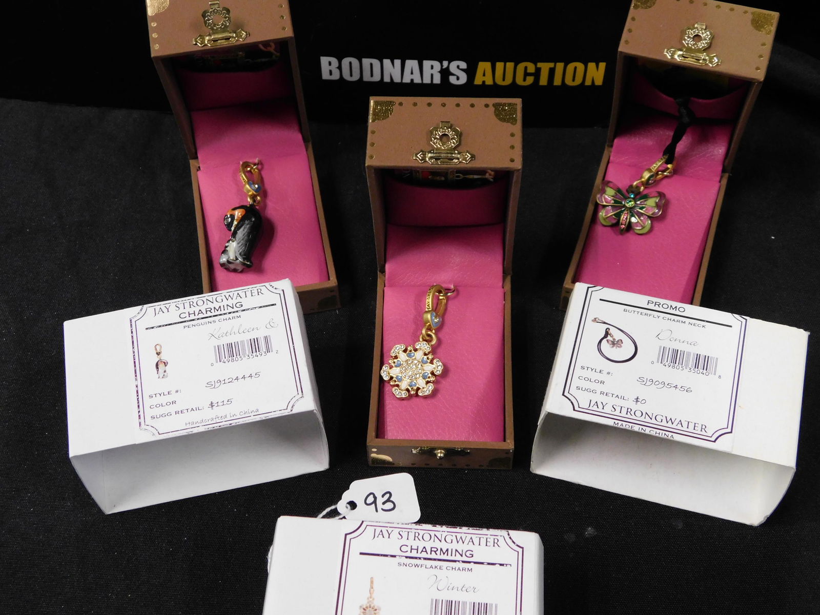 3 Jay Strongwater Charms (1 of 9)