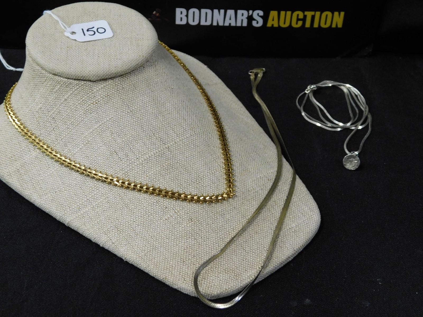 3 Sterling Silver Necklaces (1 of 7)