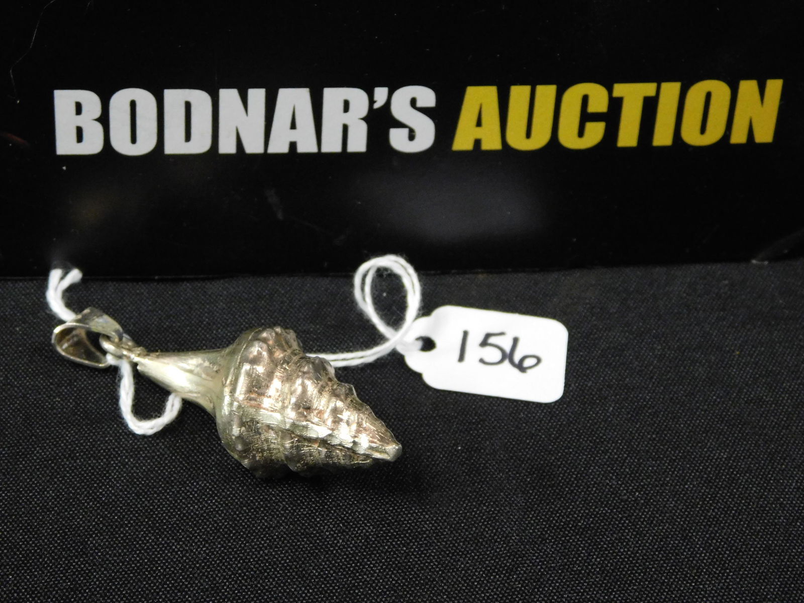 Sterling Conch Shell Pendant (1 of 4)