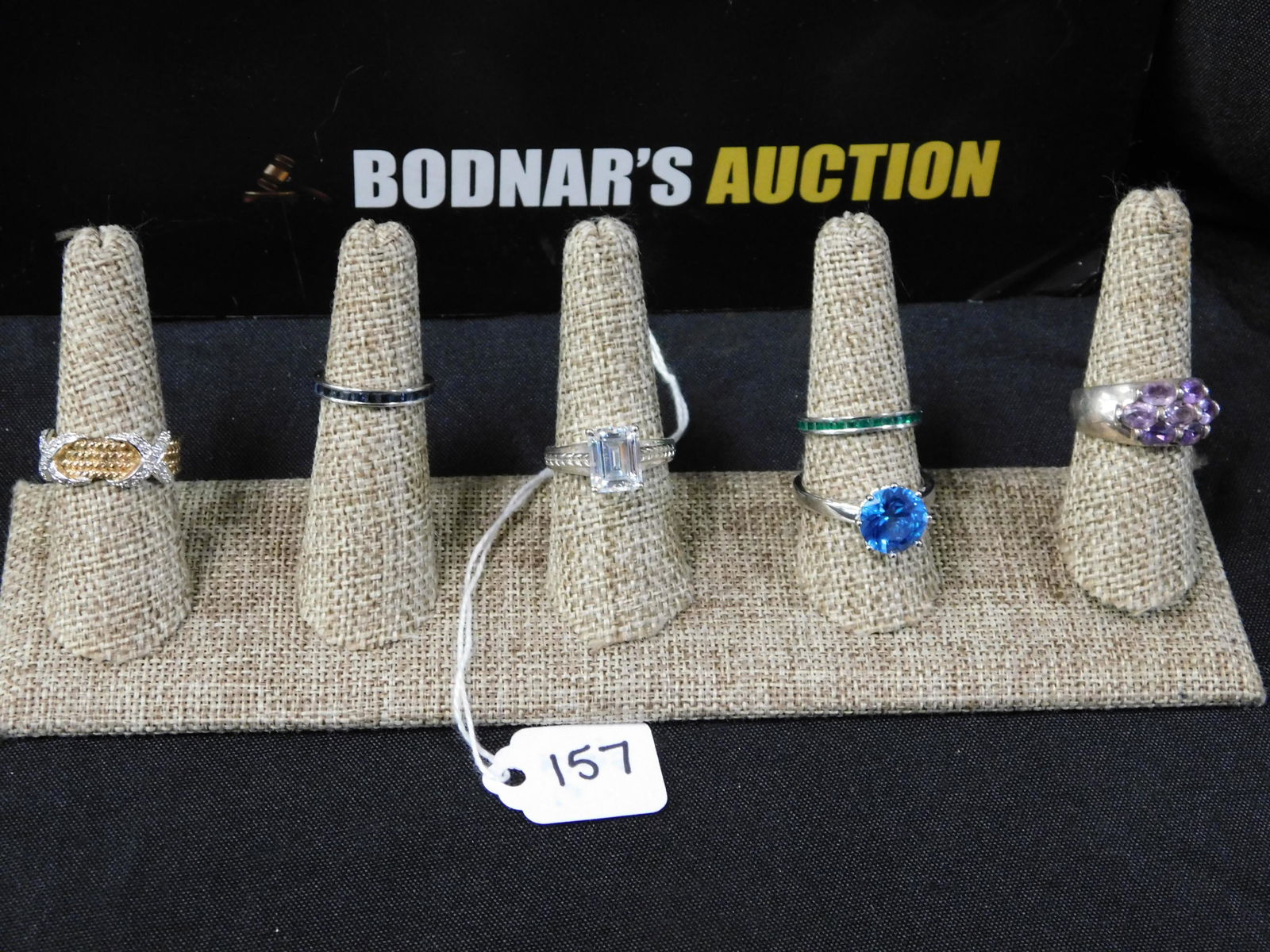 6 Sterling Silver Rings (1 of 7)