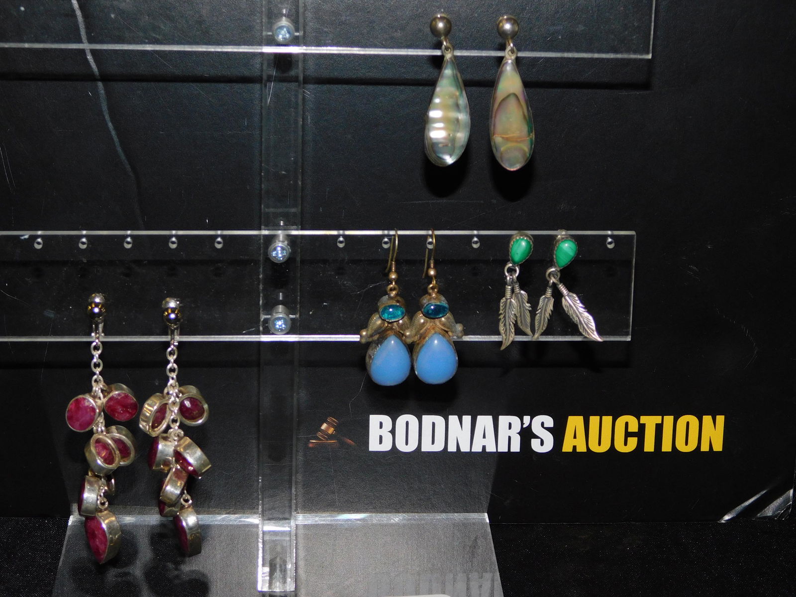 4 Pairs of Sterling Earrings (1 of 8)